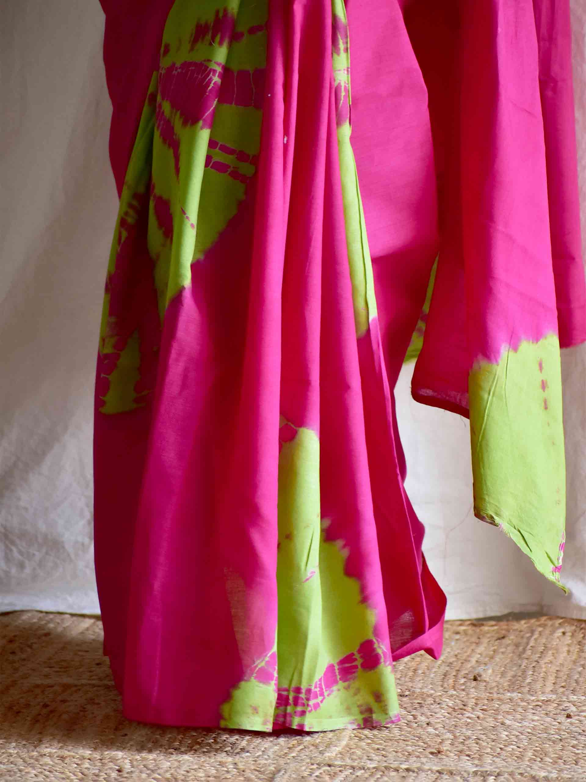 masti khor - mul tie and dye saree