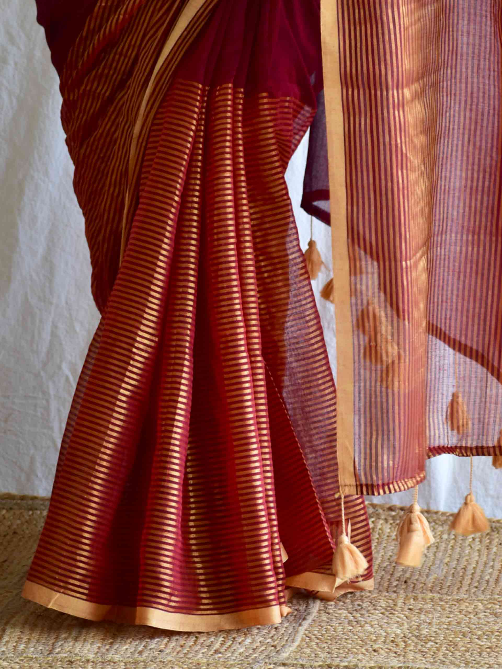 khumaari - Mul Tissue Saree