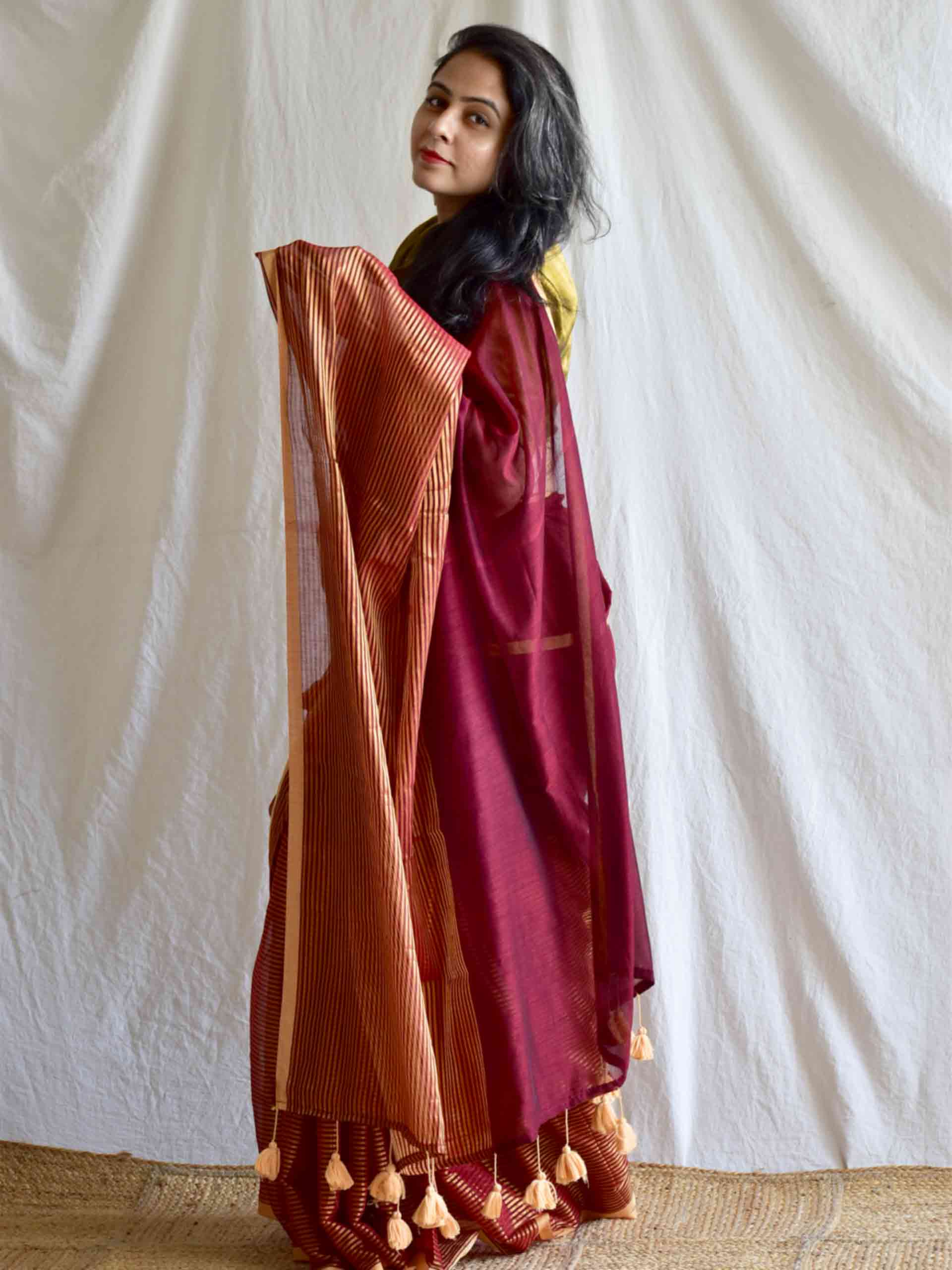 khumaari - Mul Tissue Saree
