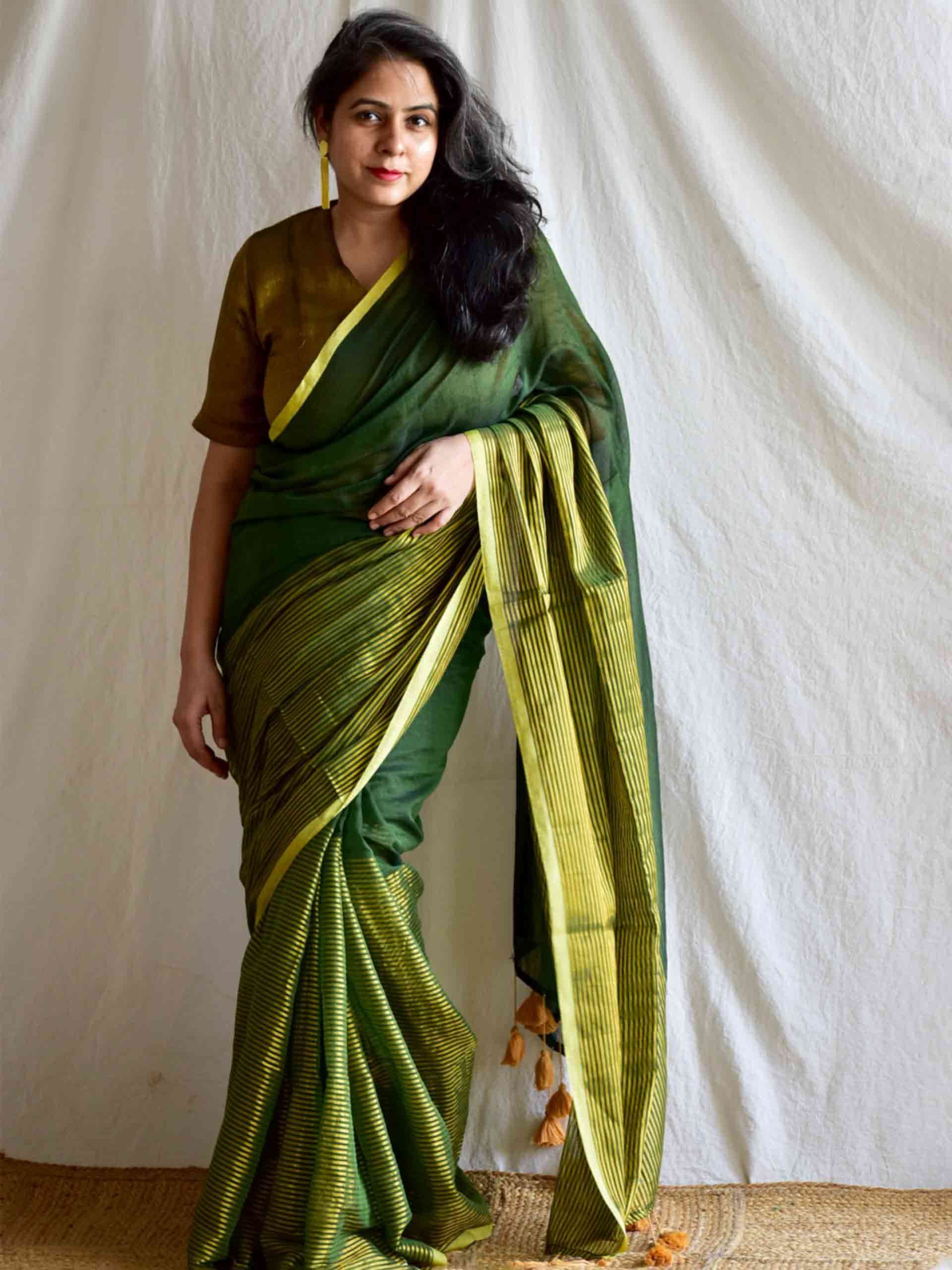 Balihaar - Mul Tissue Saree