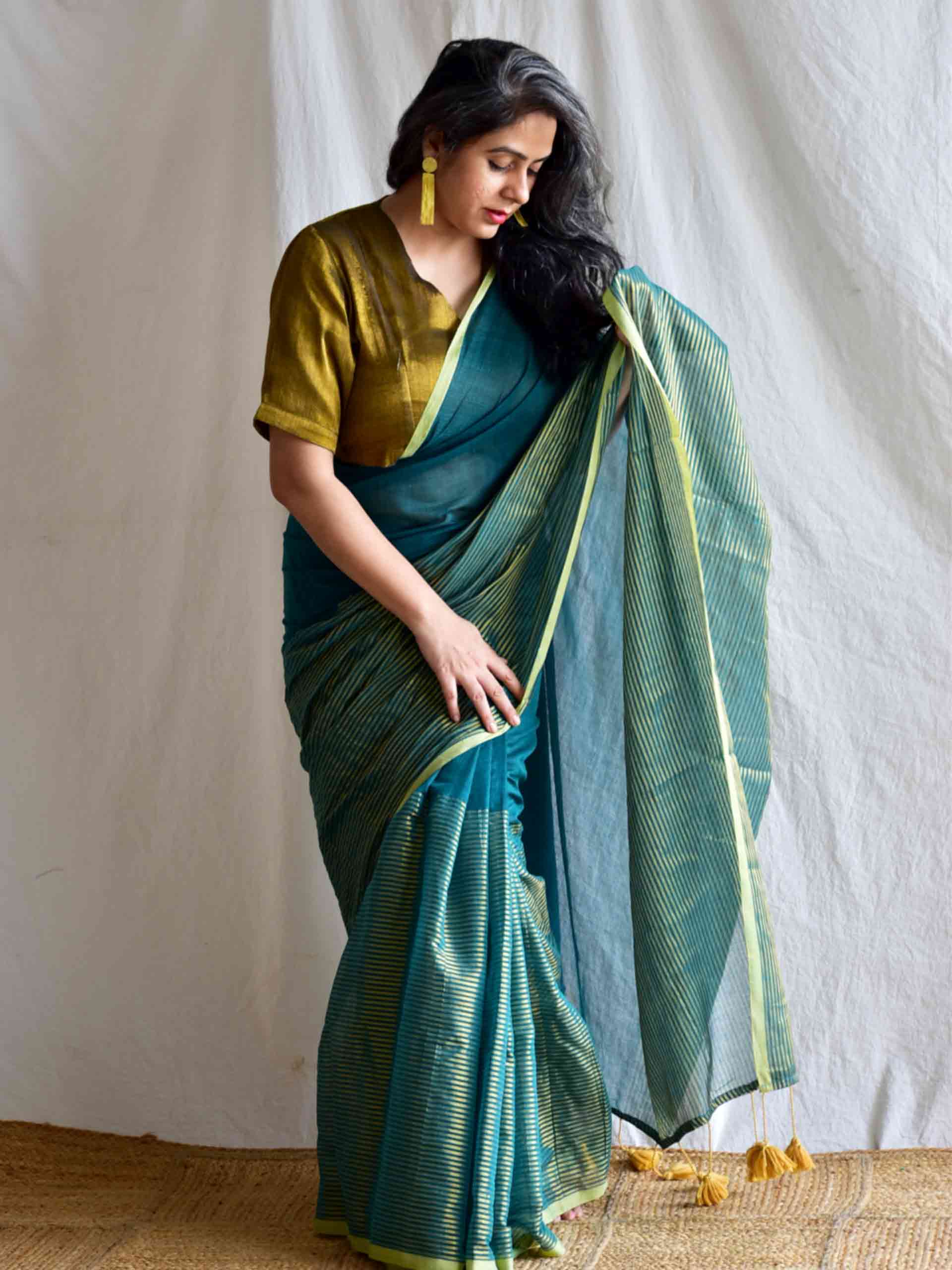 Kishori - Mul Tissue Saree