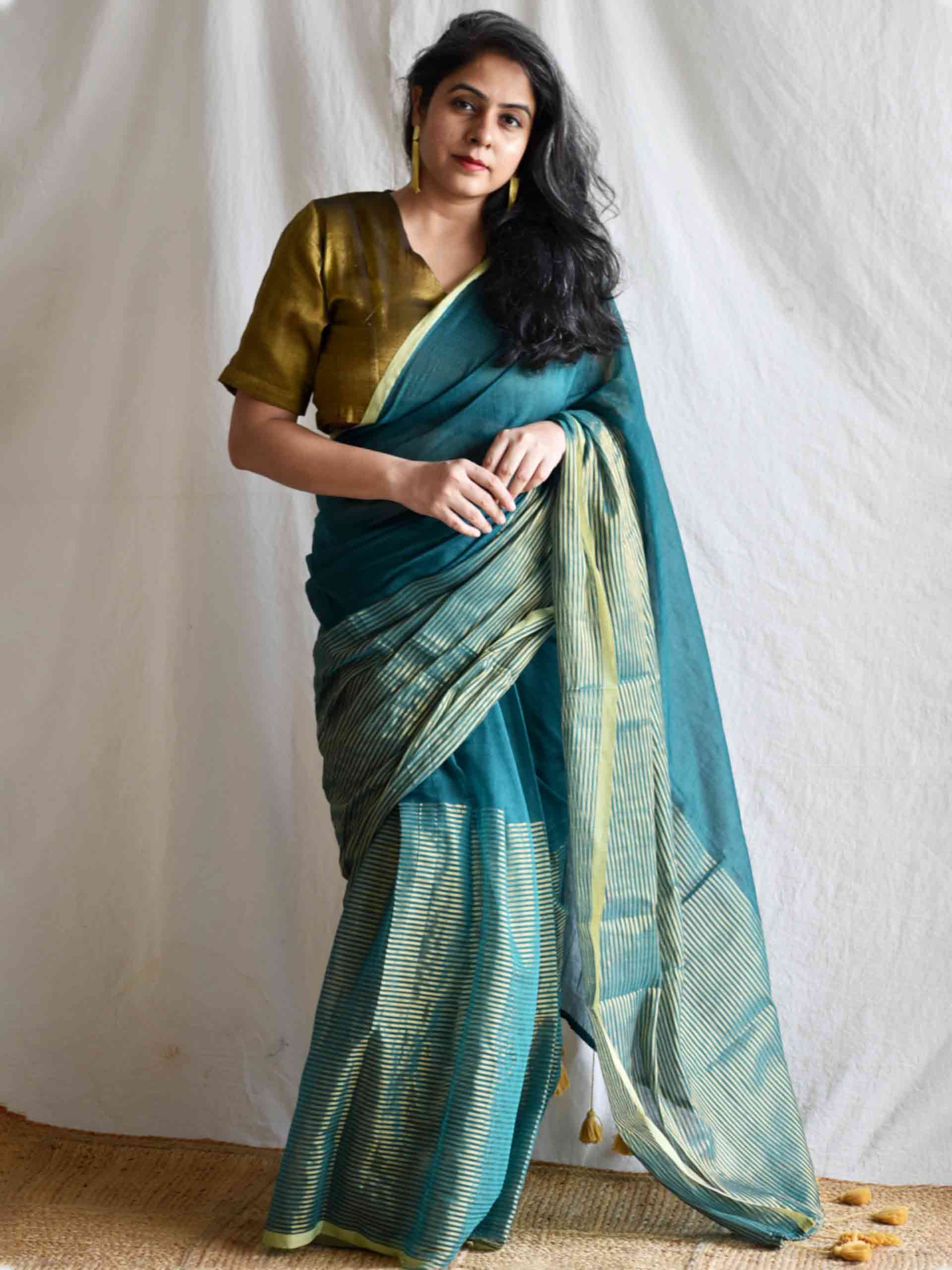 Kishori - Mul Tissue Saree