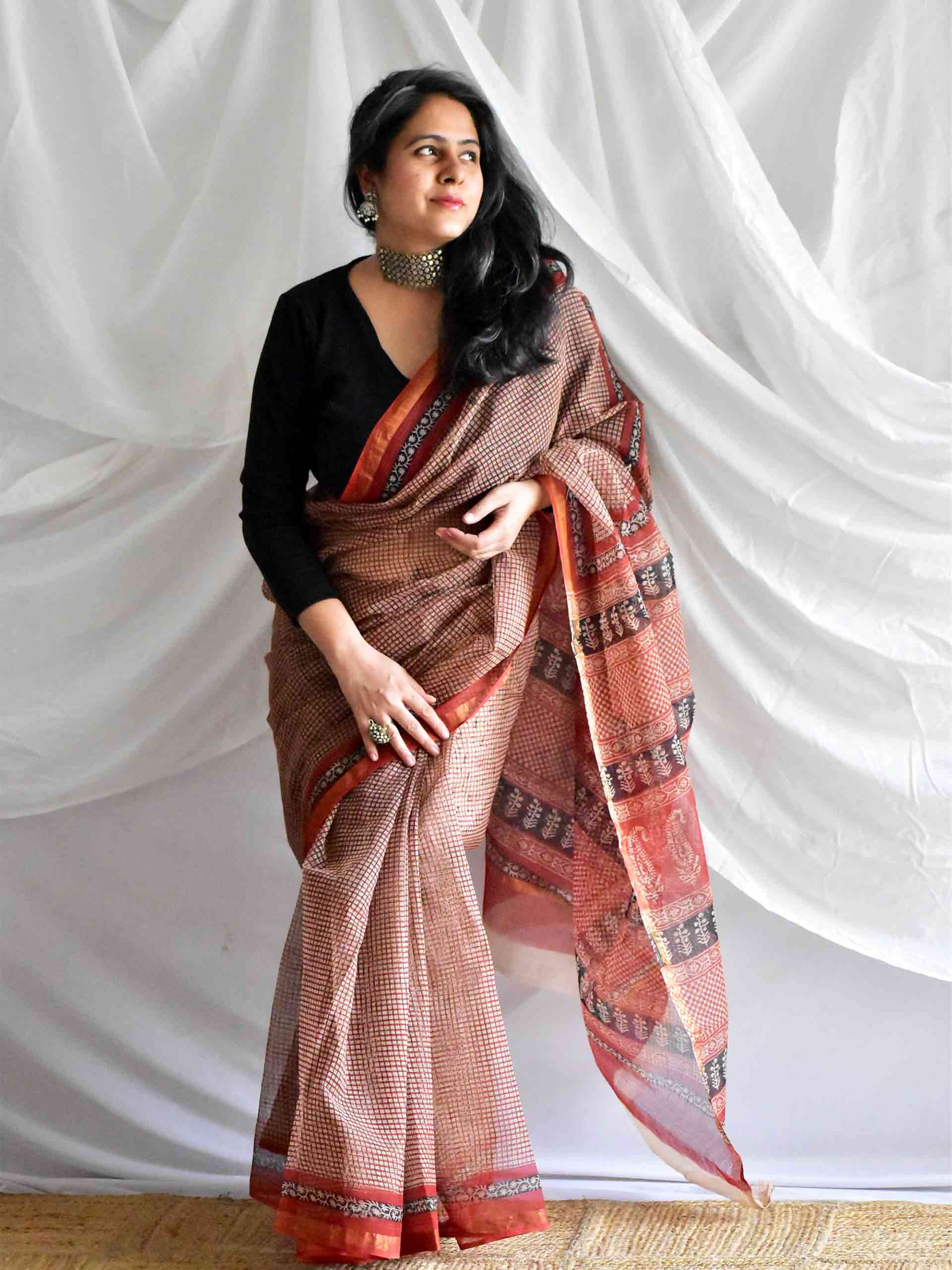 Goriya - Kota Doria Saree