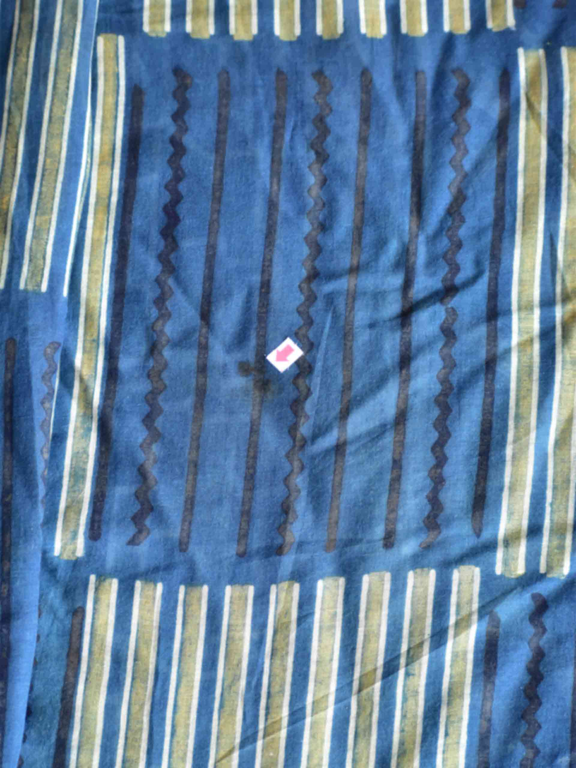 UD006 - Ajrakh mul cotton saree