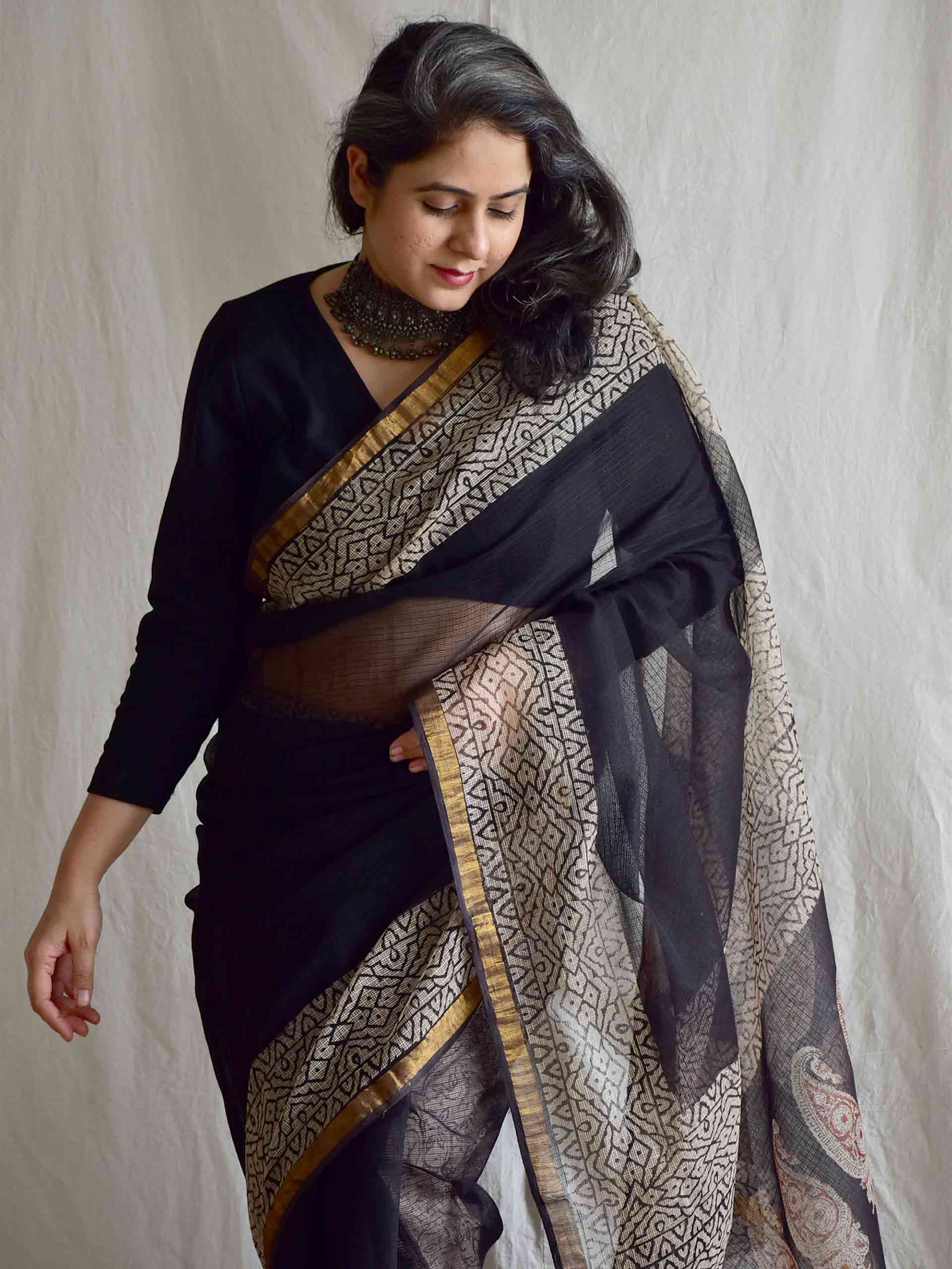 Khwaab - Dabu Kota Doria Saree