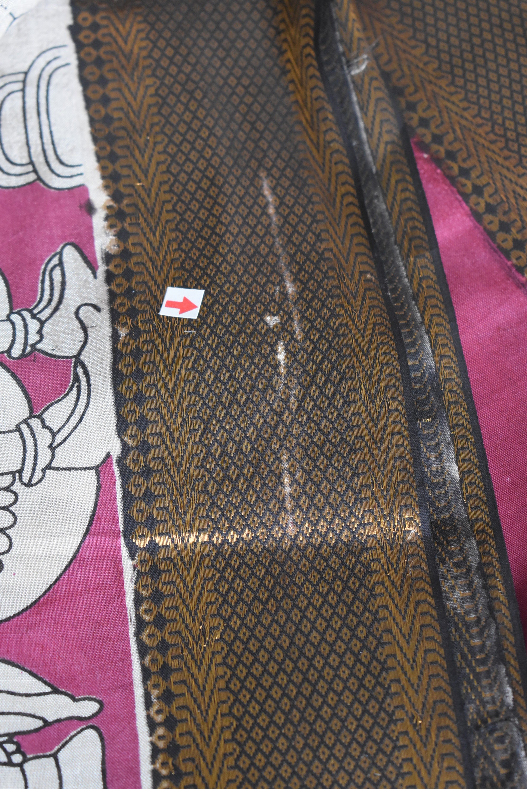 UD017 - Bangalore Silk nizam border saree