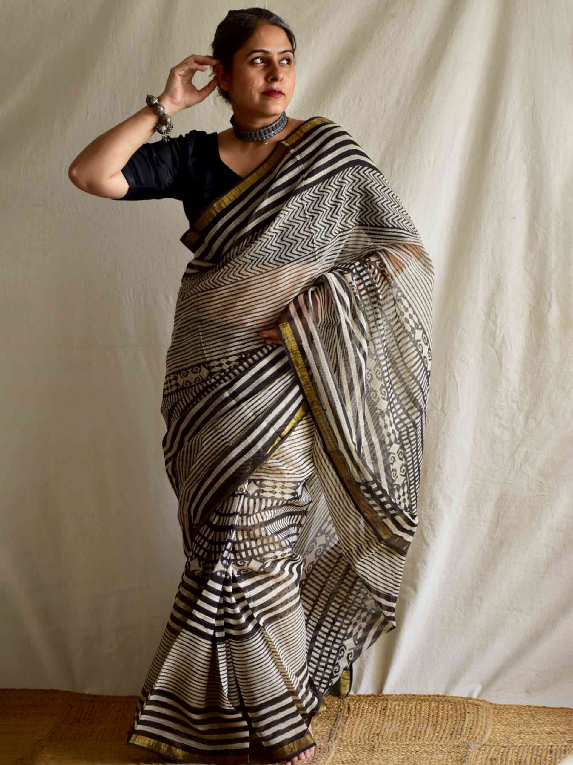 Lakeer - Kota doria saree