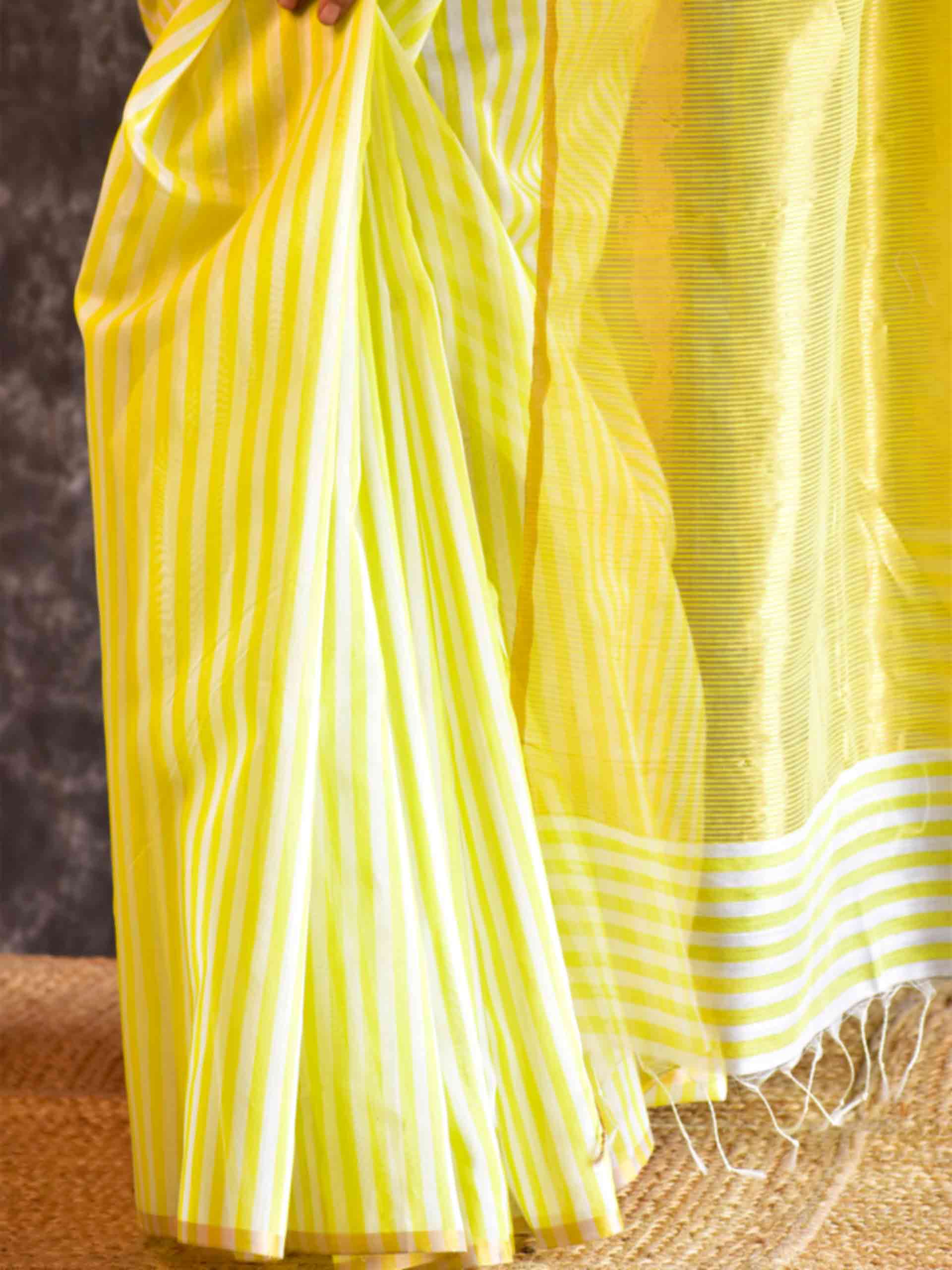 Garima - Maheshwari Handloom Silk Saree