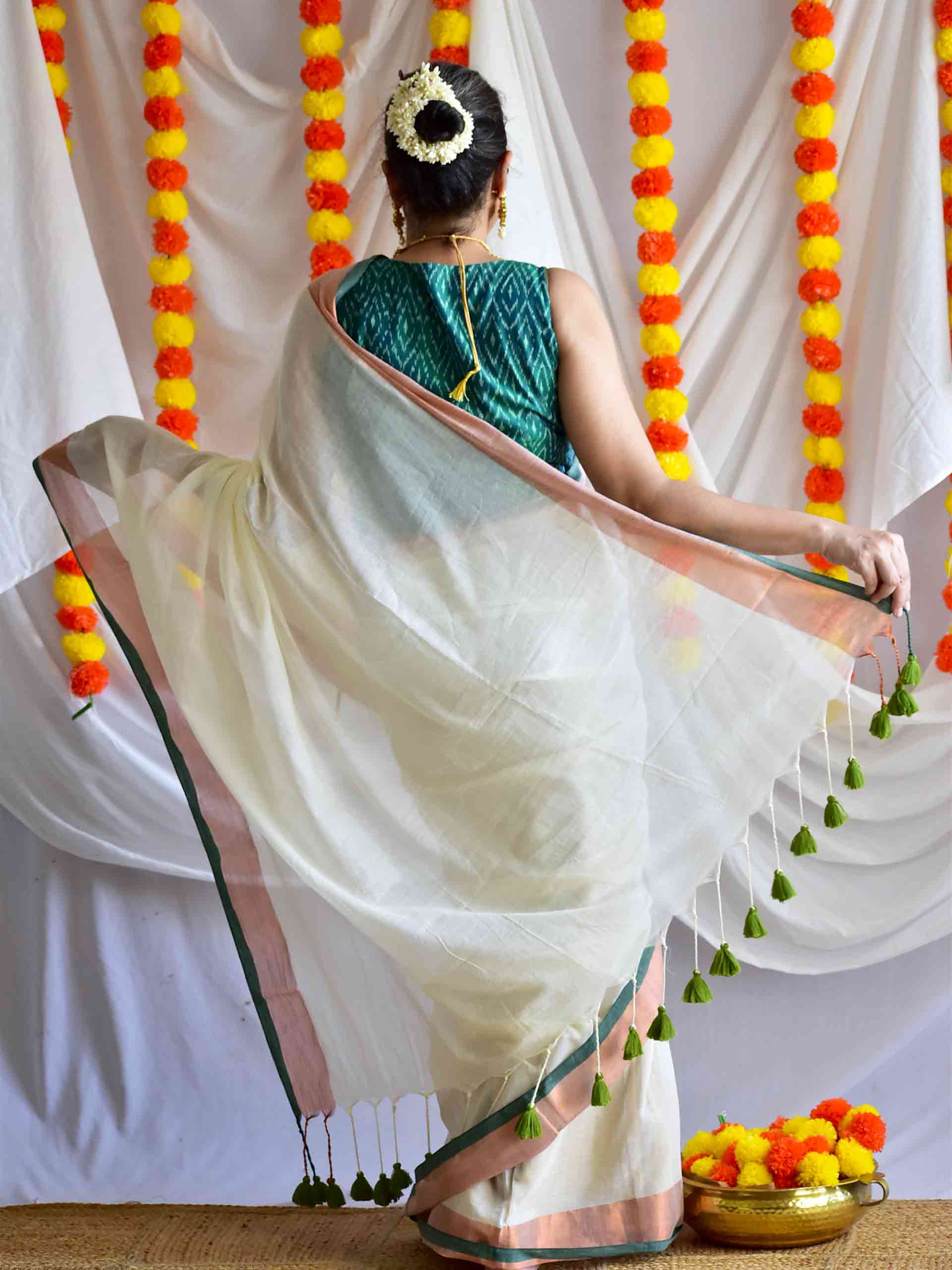 Soundh- Mul Tissue Saree
