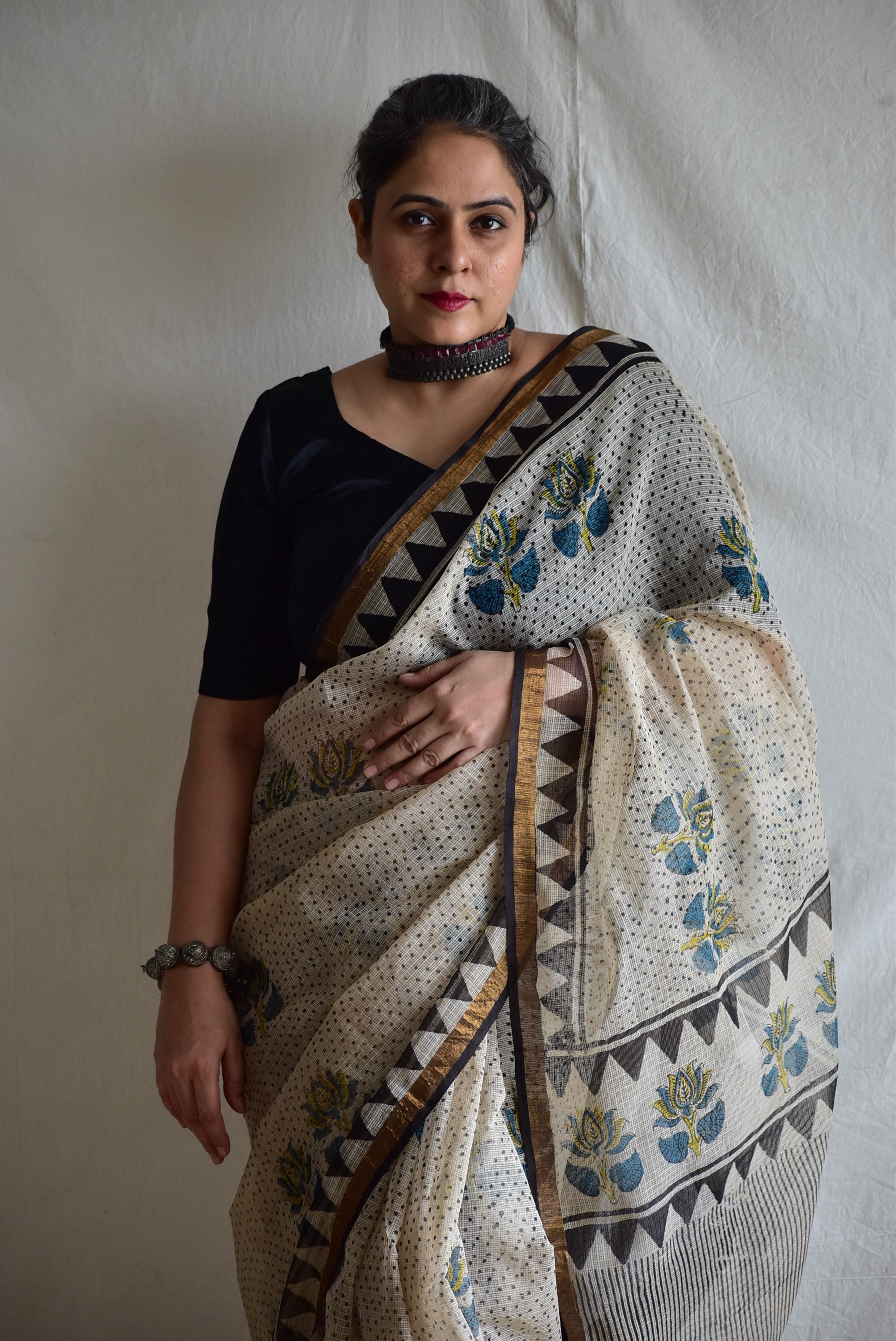 Khumari - Kota doria saree