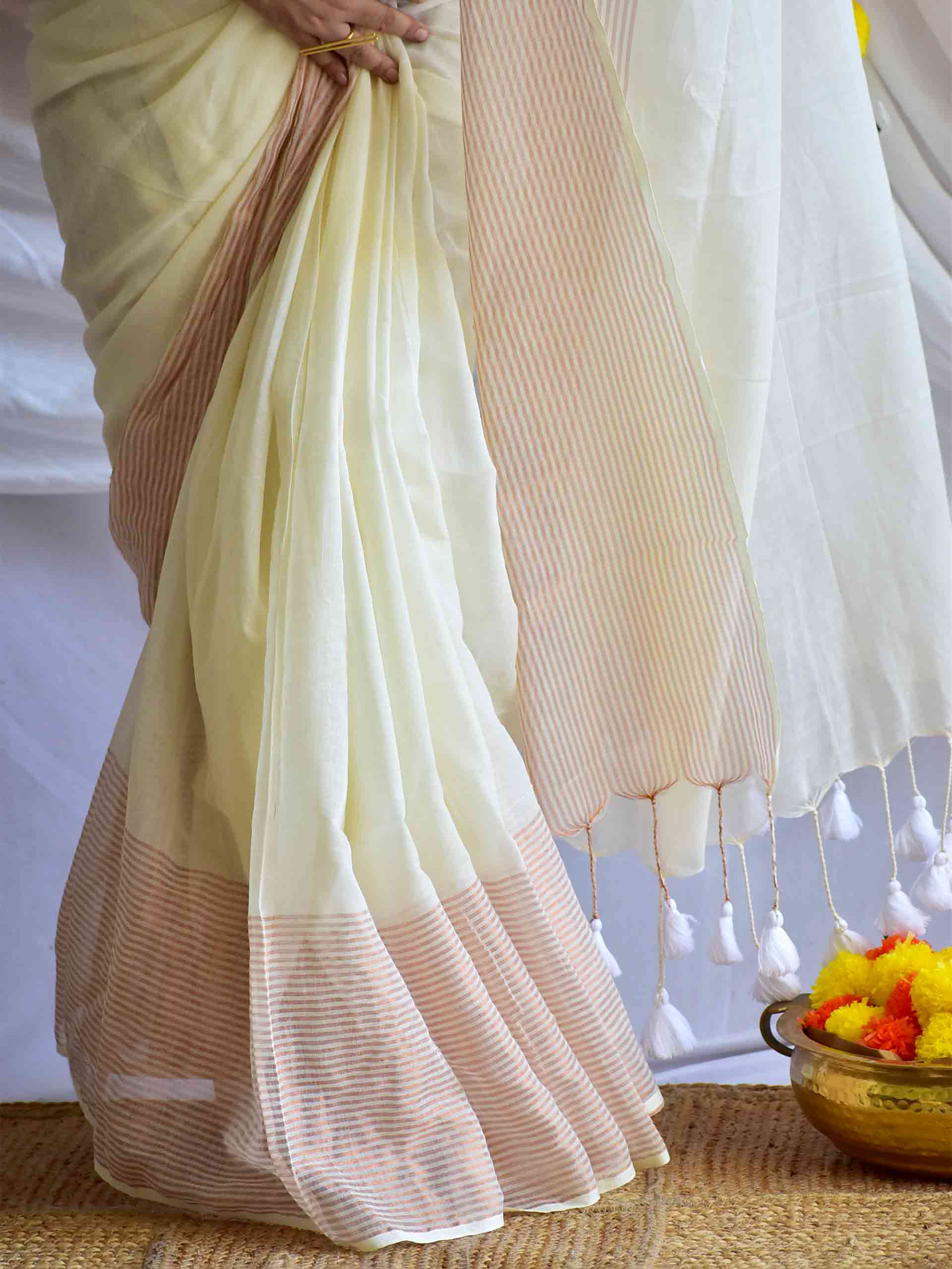 Urvashi- Mul Tissue Saree