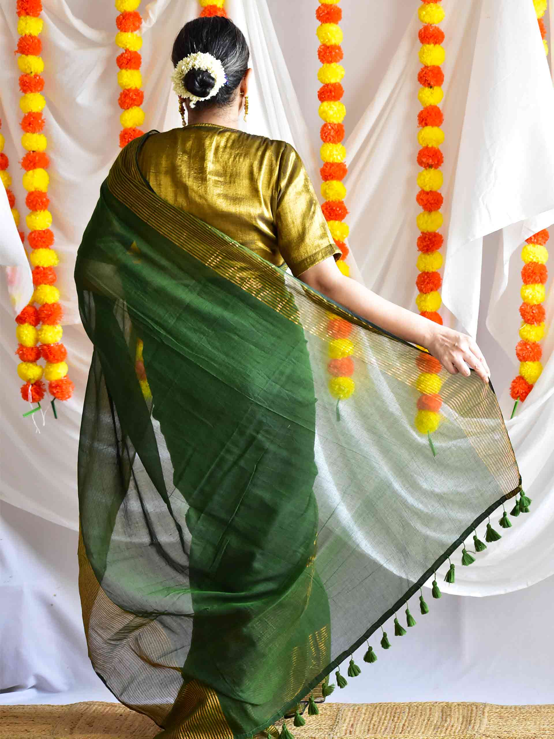 Goriya - Mul Tissue Saree