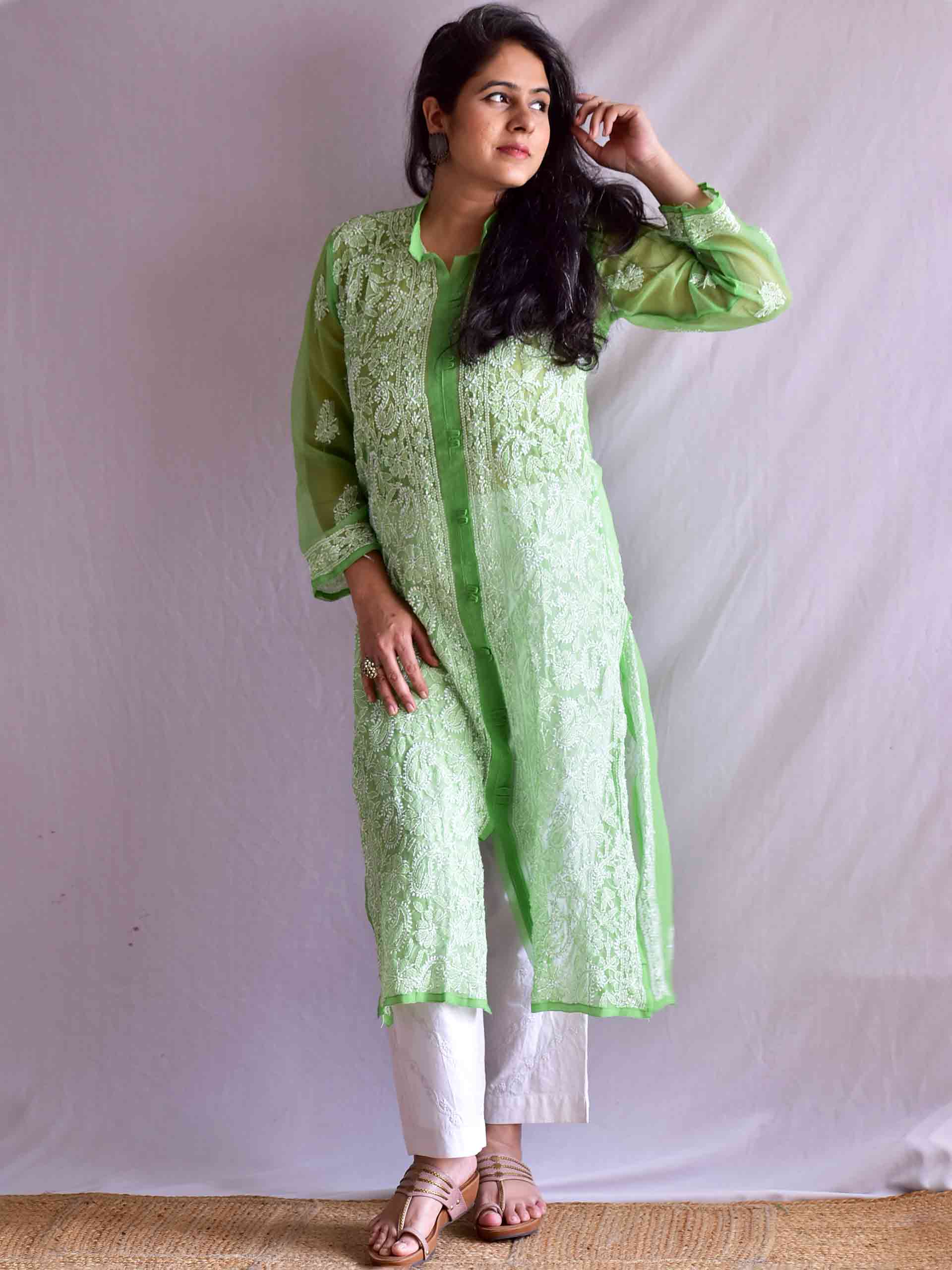 Aafreen - Chikankari Kurti