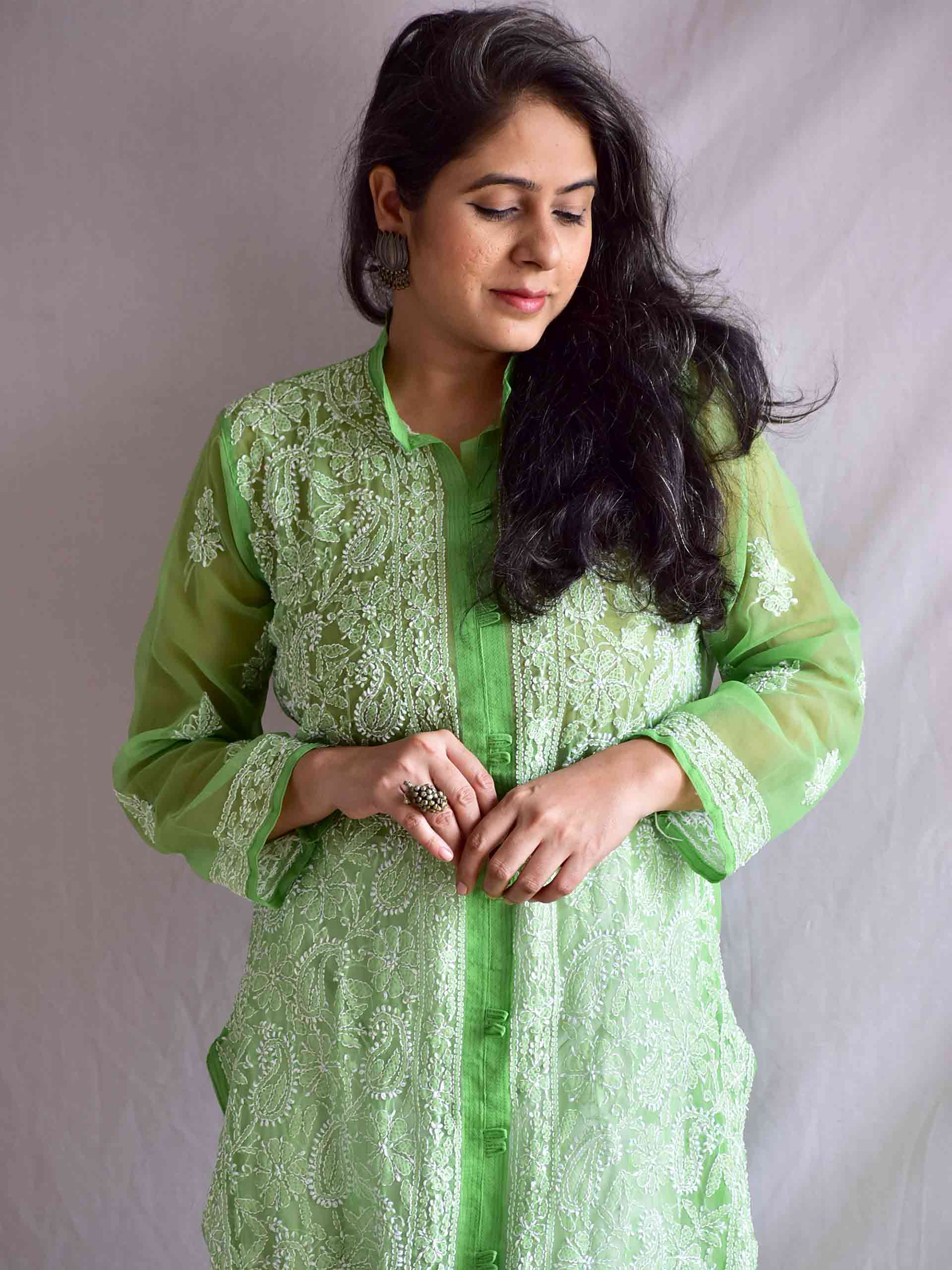 Aafreen - Chikankari Kurti