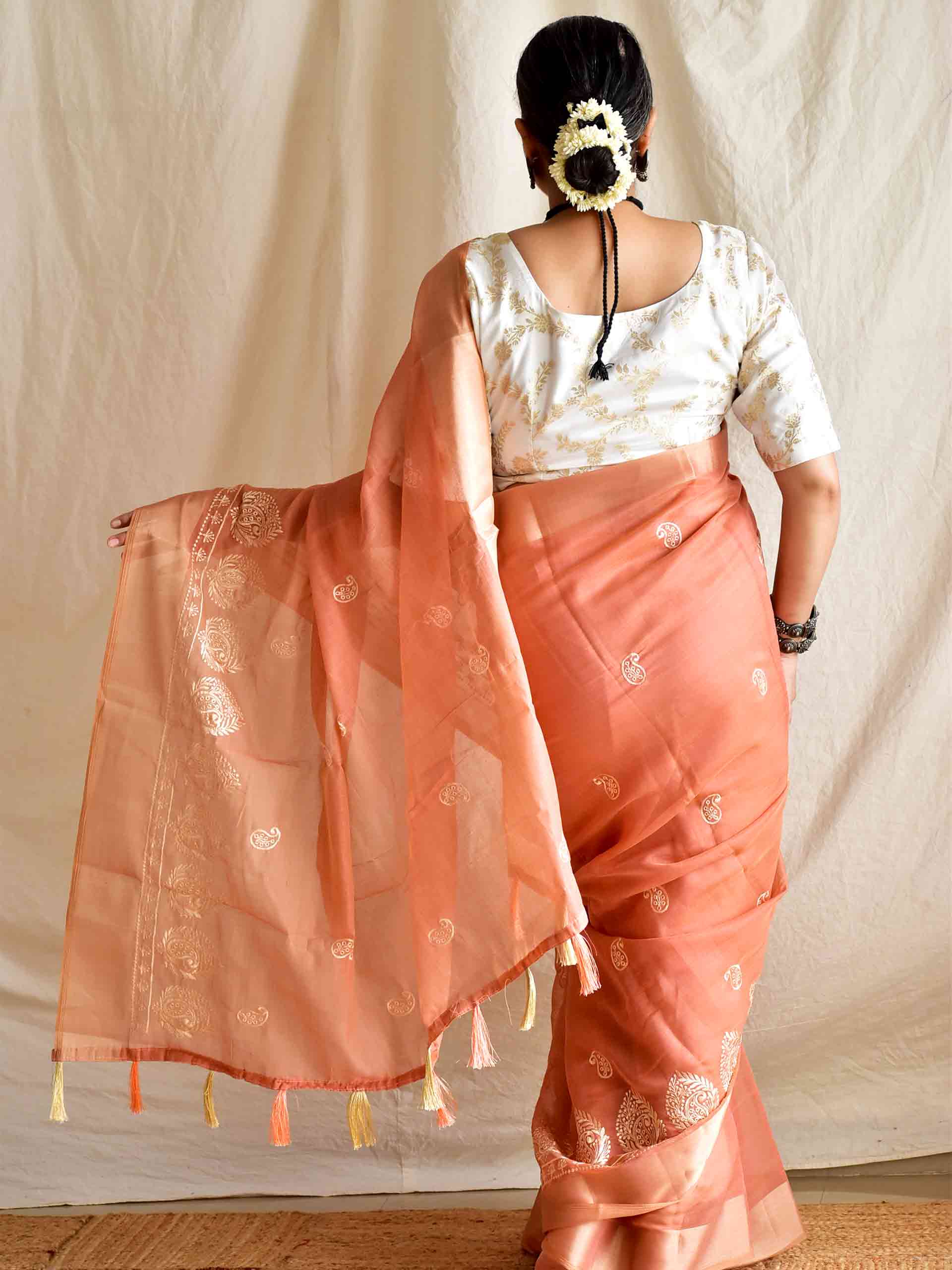 Mukti - Embroidered saree