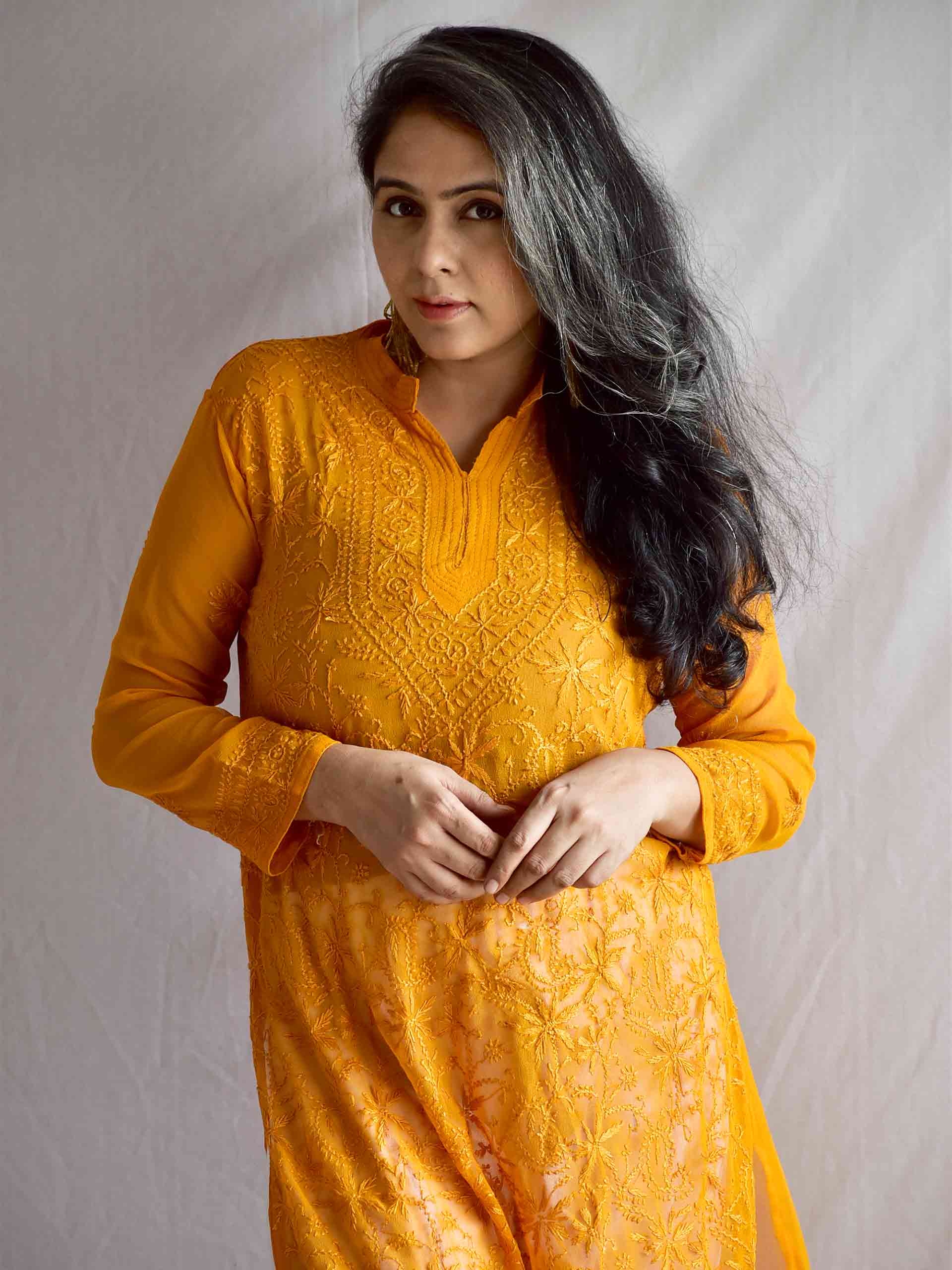 Aabaro - Chikankari Kurti