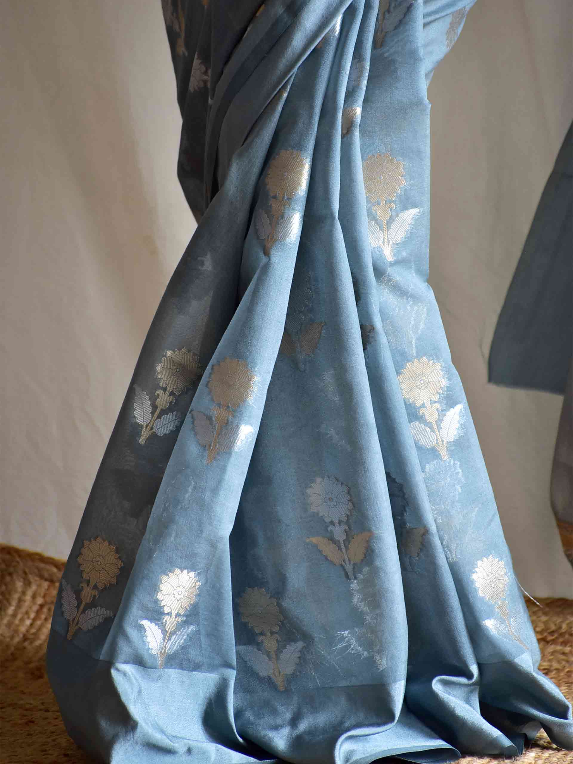 Ghangor - cotton silk saree