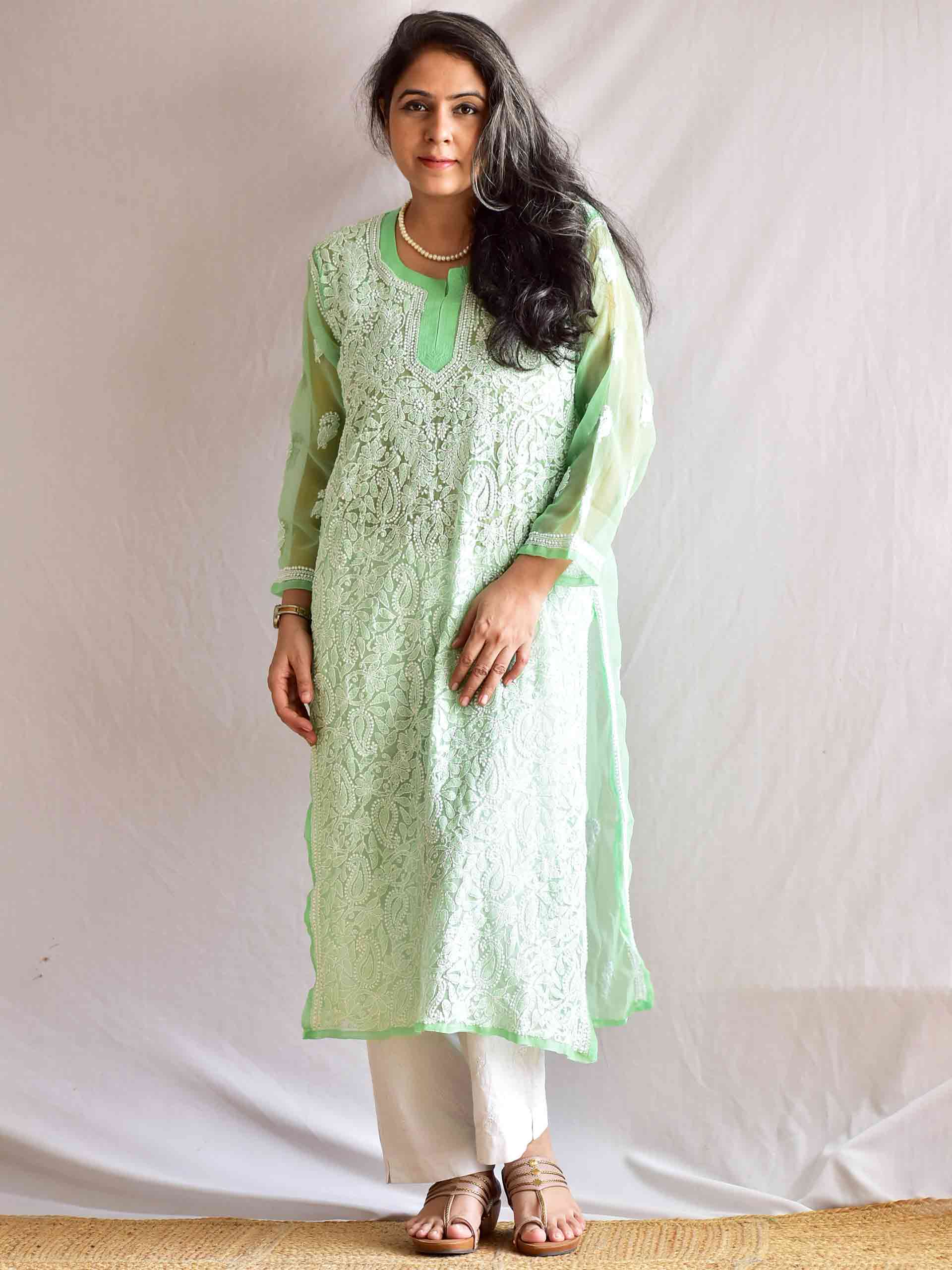 Firdaus - Chikankari Kurti