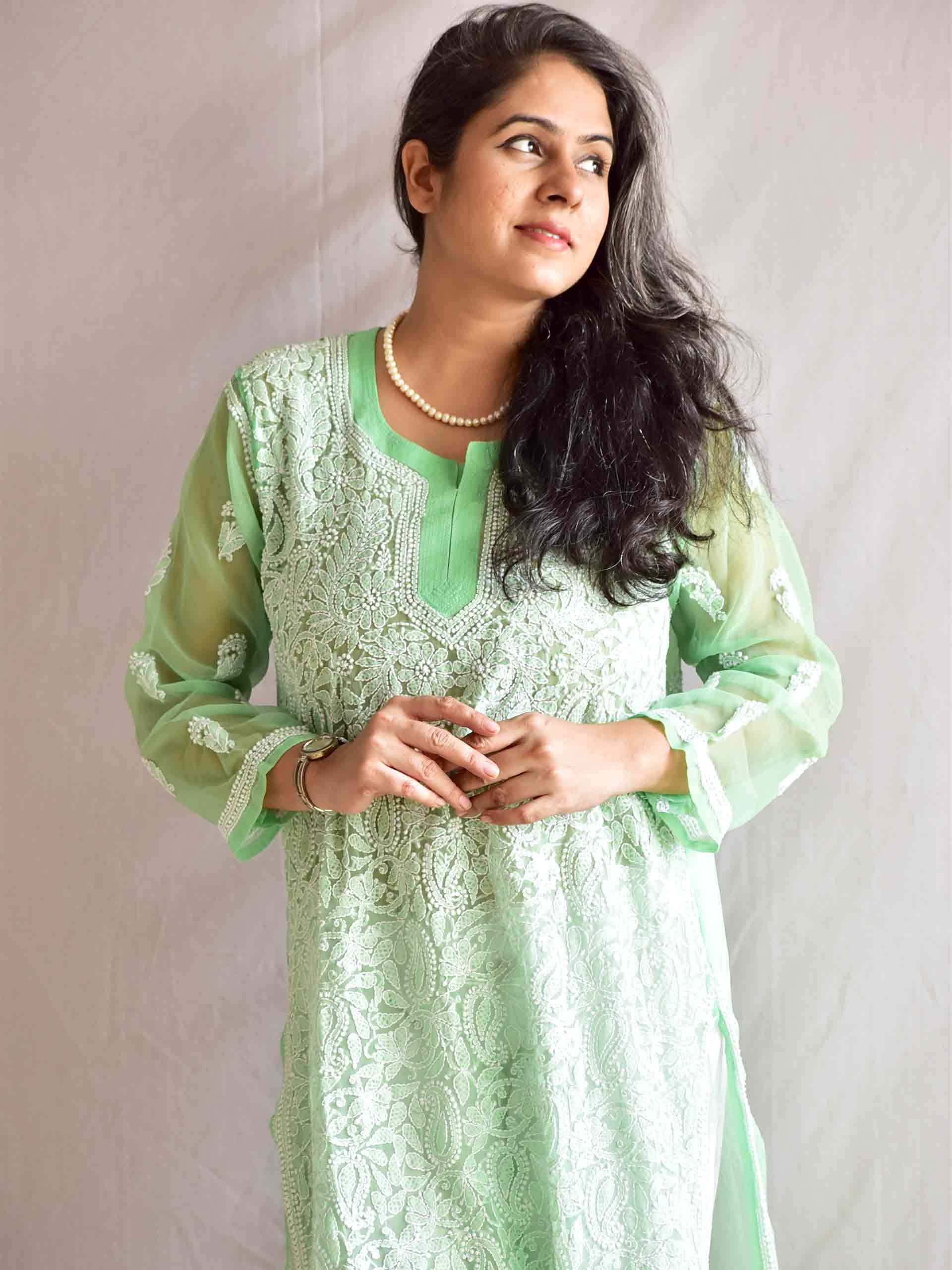 Firdaus - Chikankari Kurti