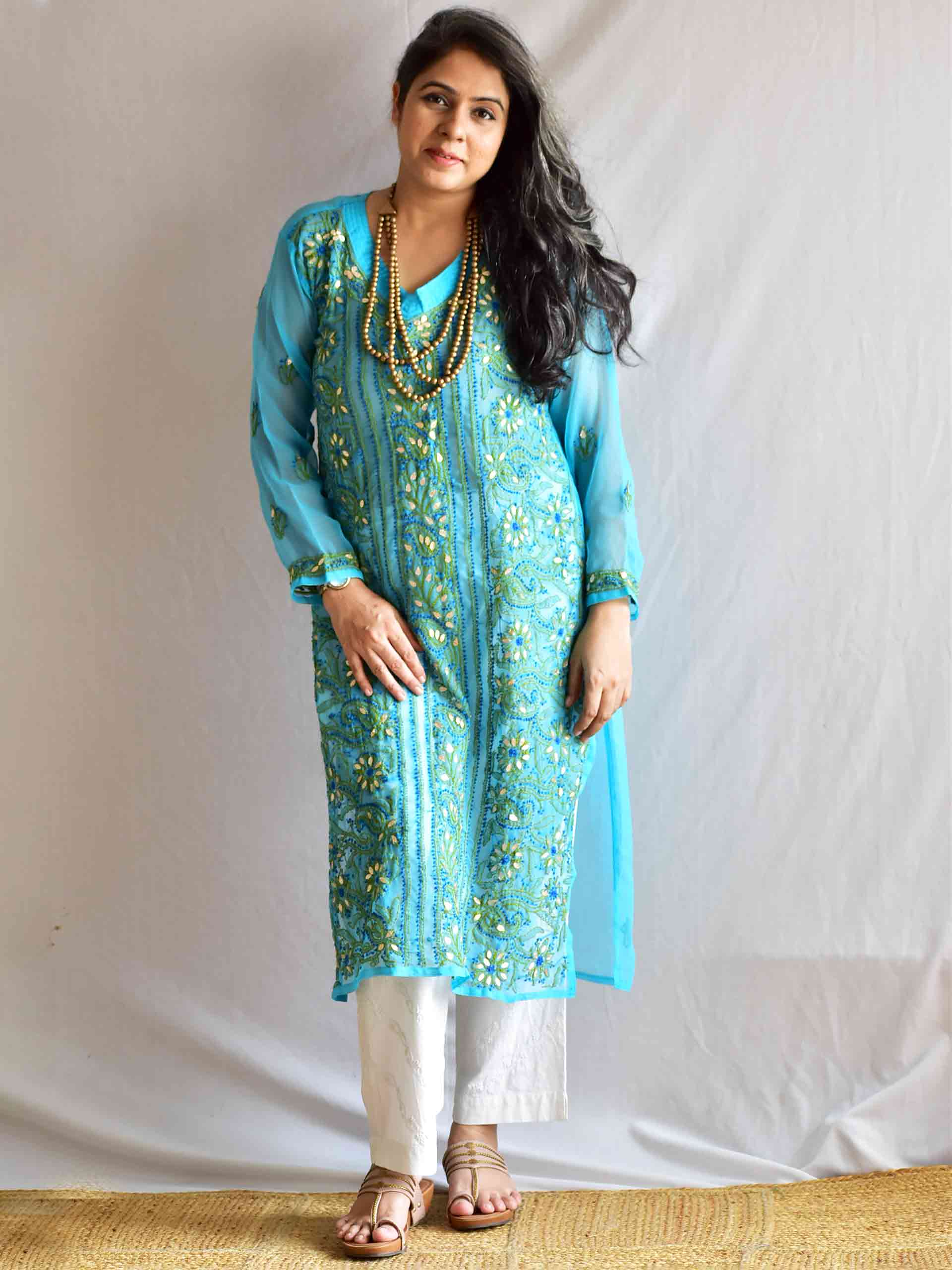 Mehtab - Chikankari Kurti