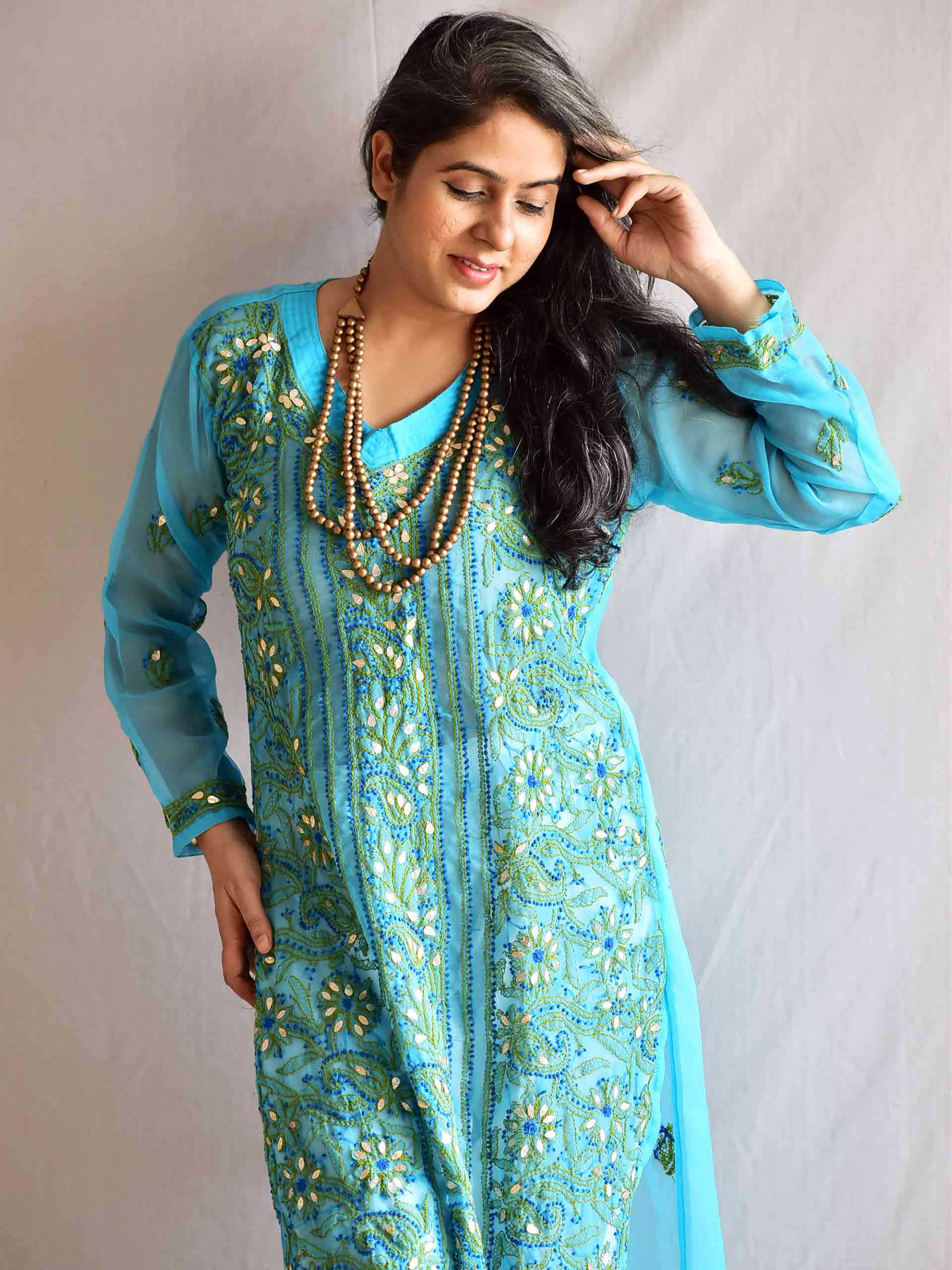 Mehtab - Chikankari Kurti