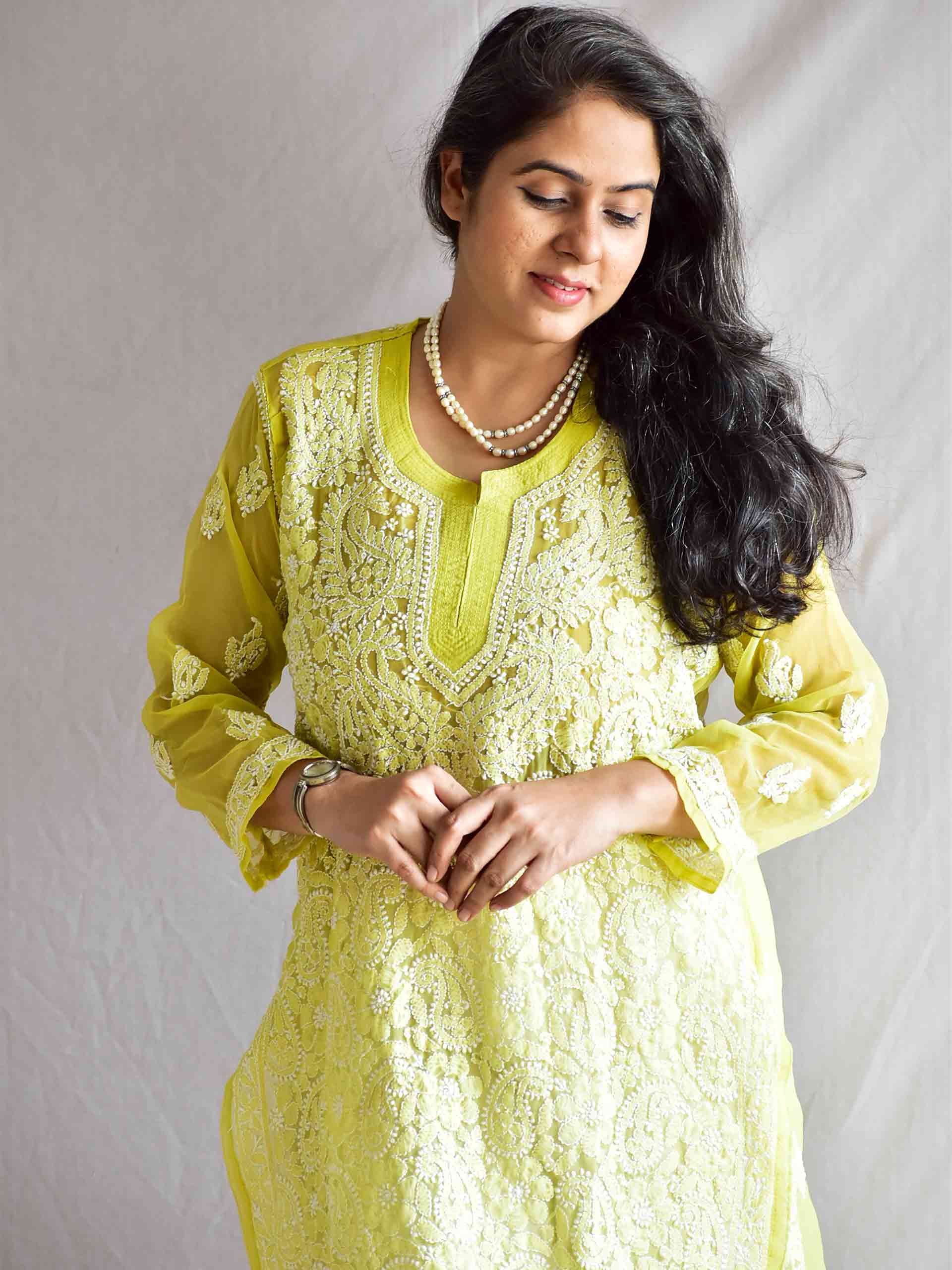 Ilahi - Chikankari Kurti