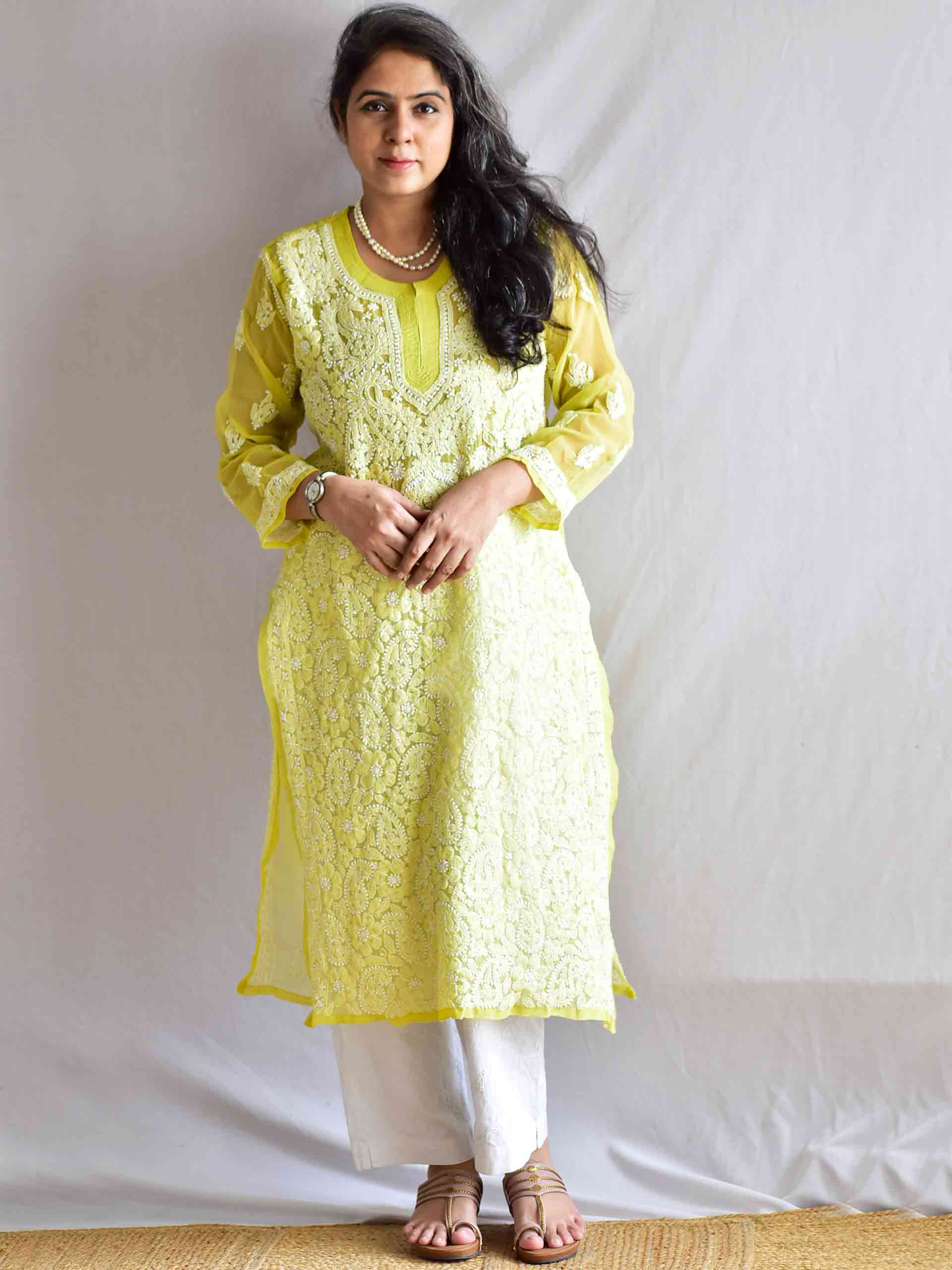 Ilahi - Chikankari Kurti