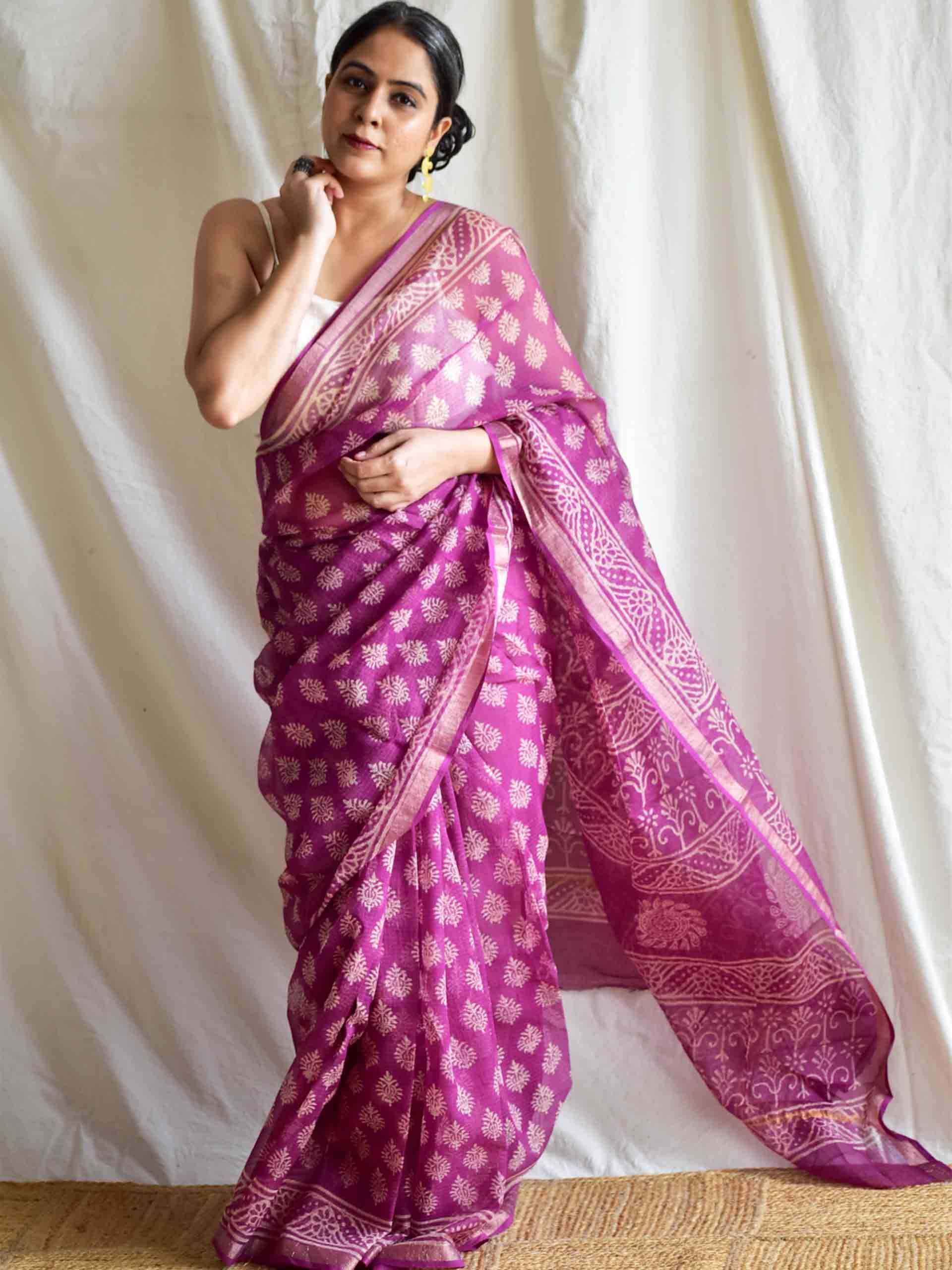 Khatti meethi - Dabu Kota Doria Saree