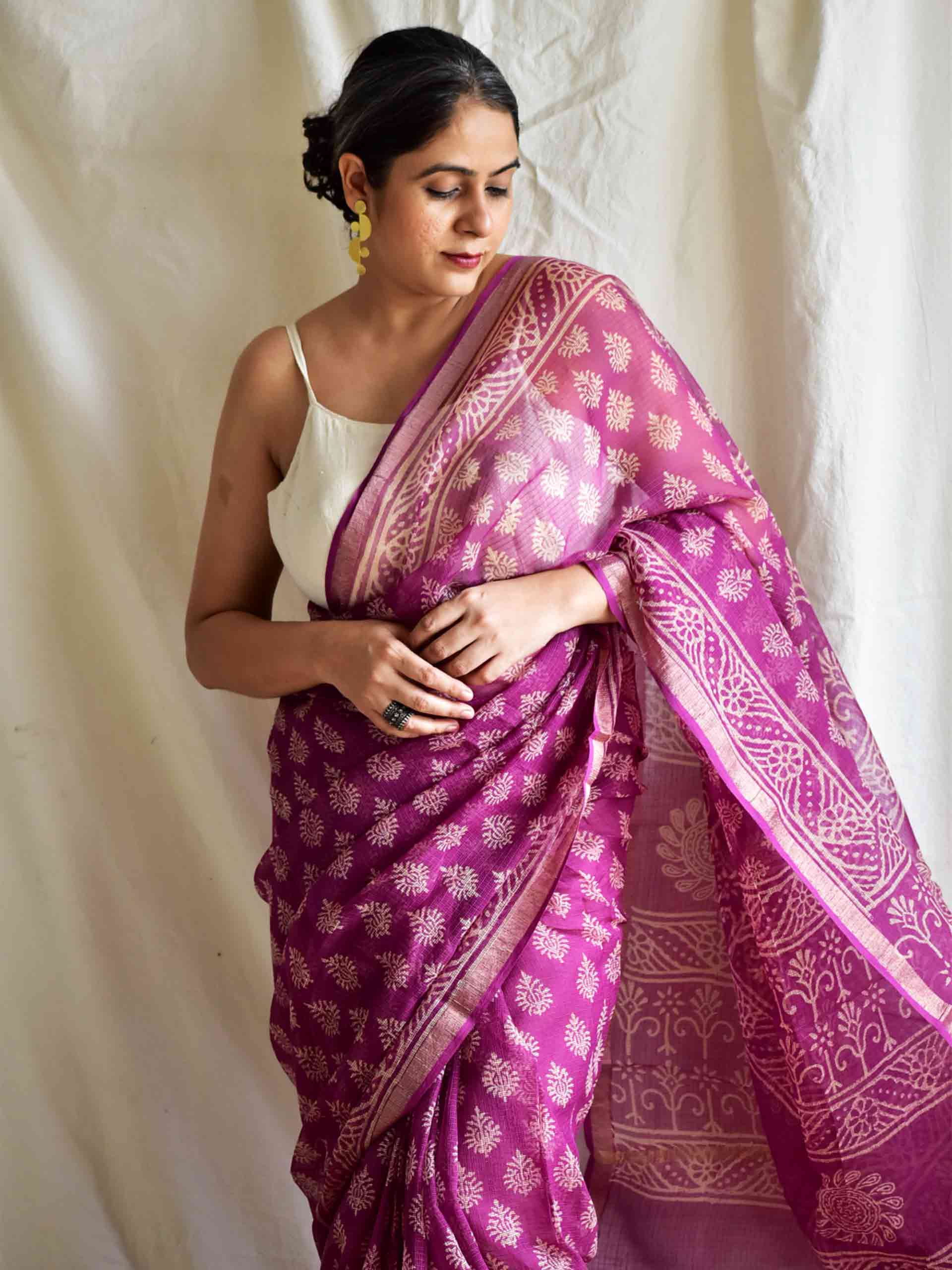 Khatti meethi - Dabu Kota Doria Saree