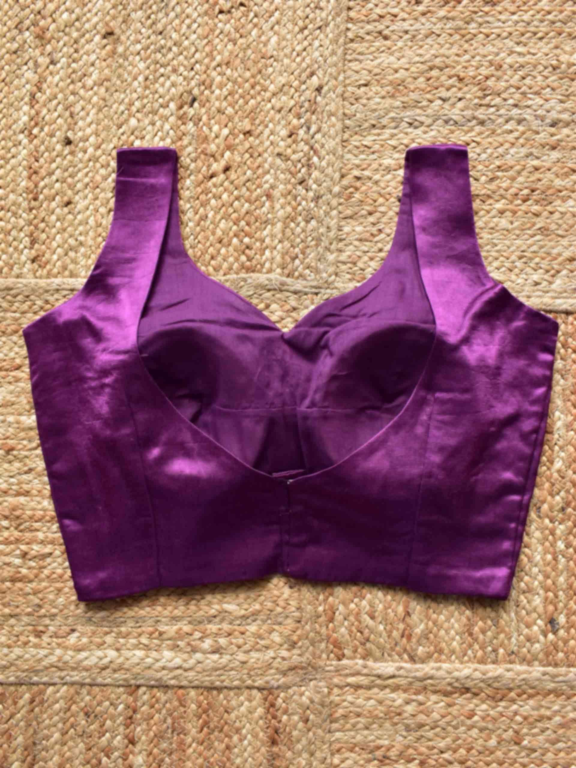 Sample 002 - Mashru silk blouse