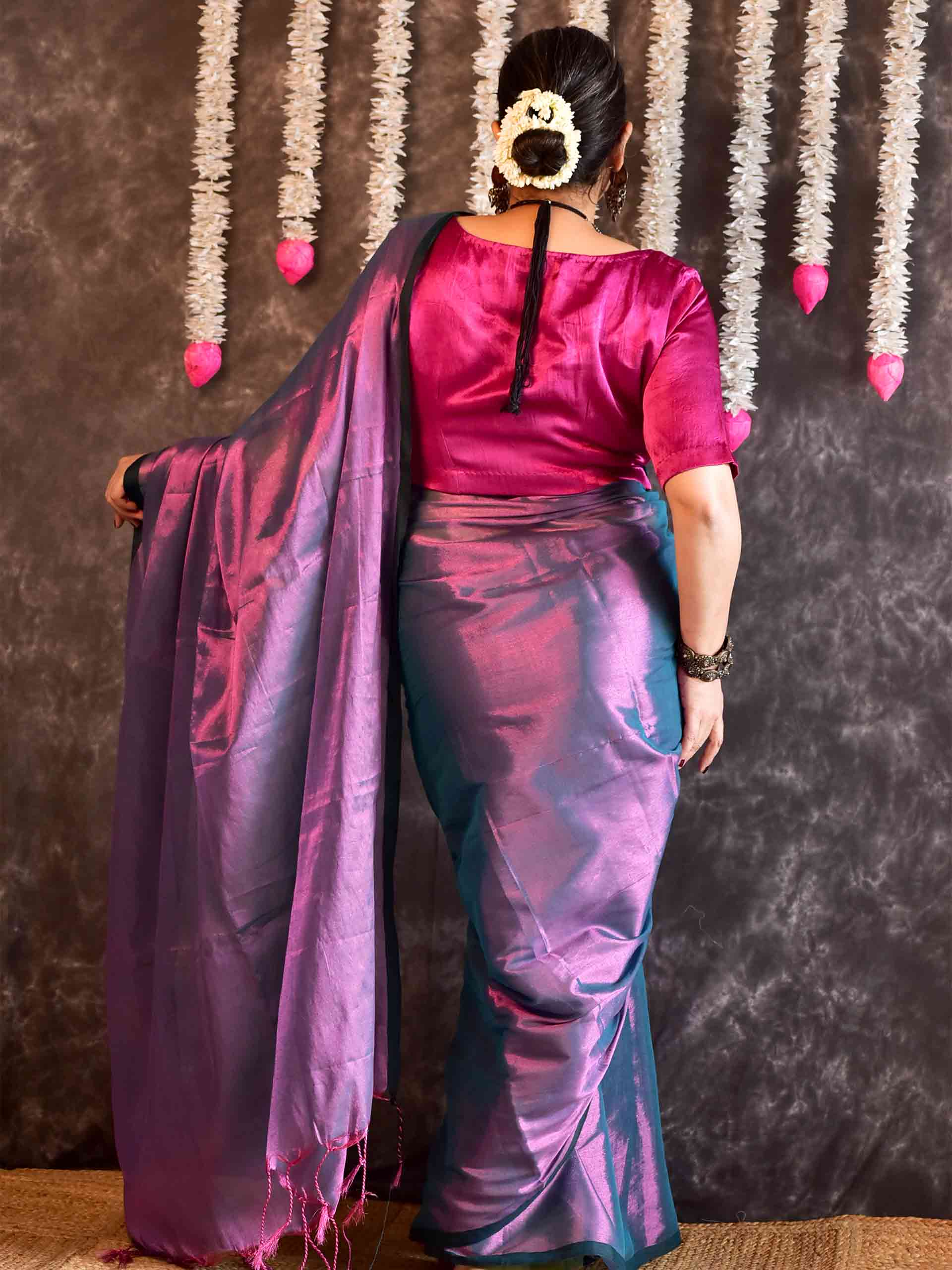 Shehzaadi - Tissue saree