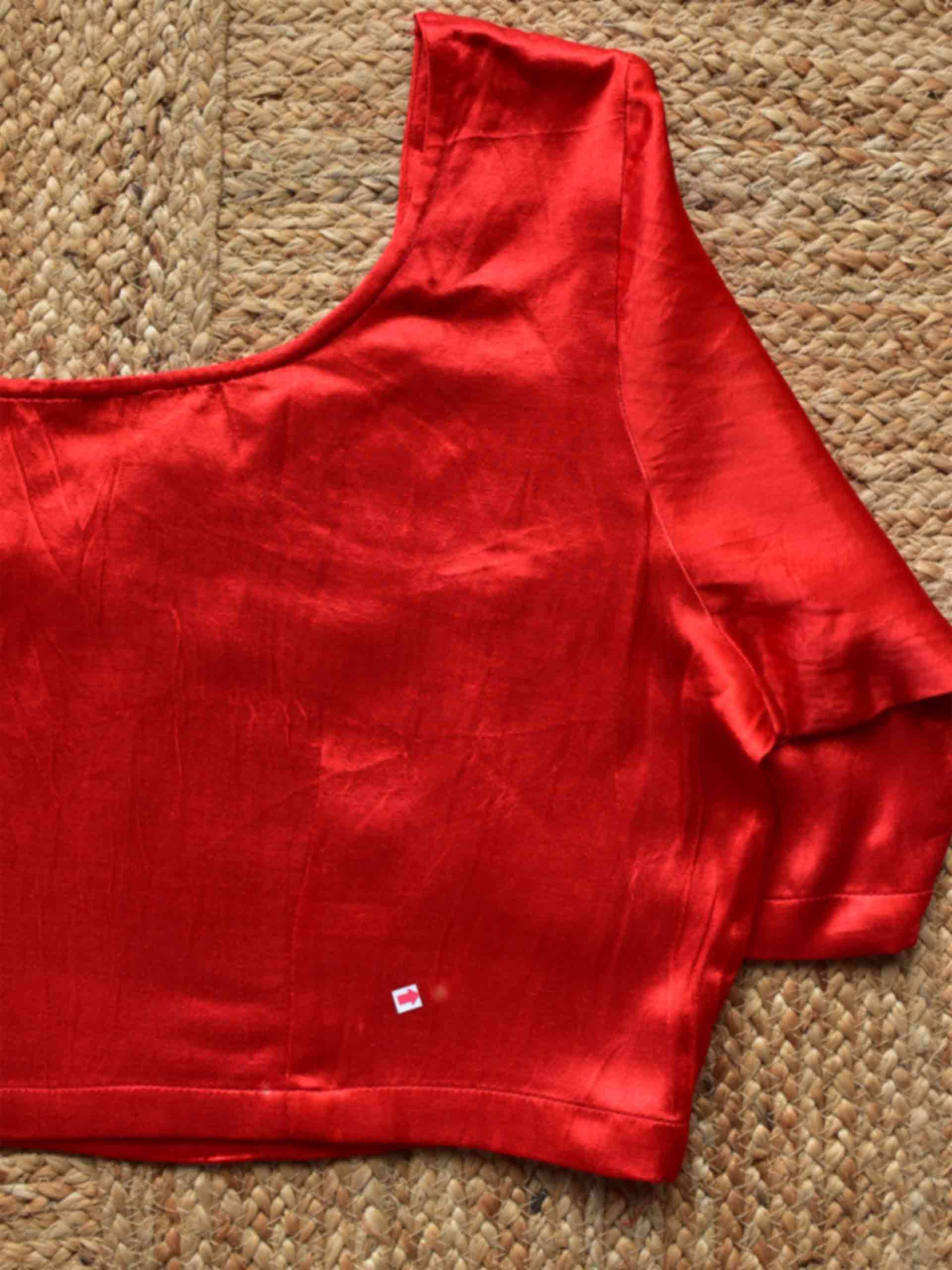 UD008 - Mashru silk blouse