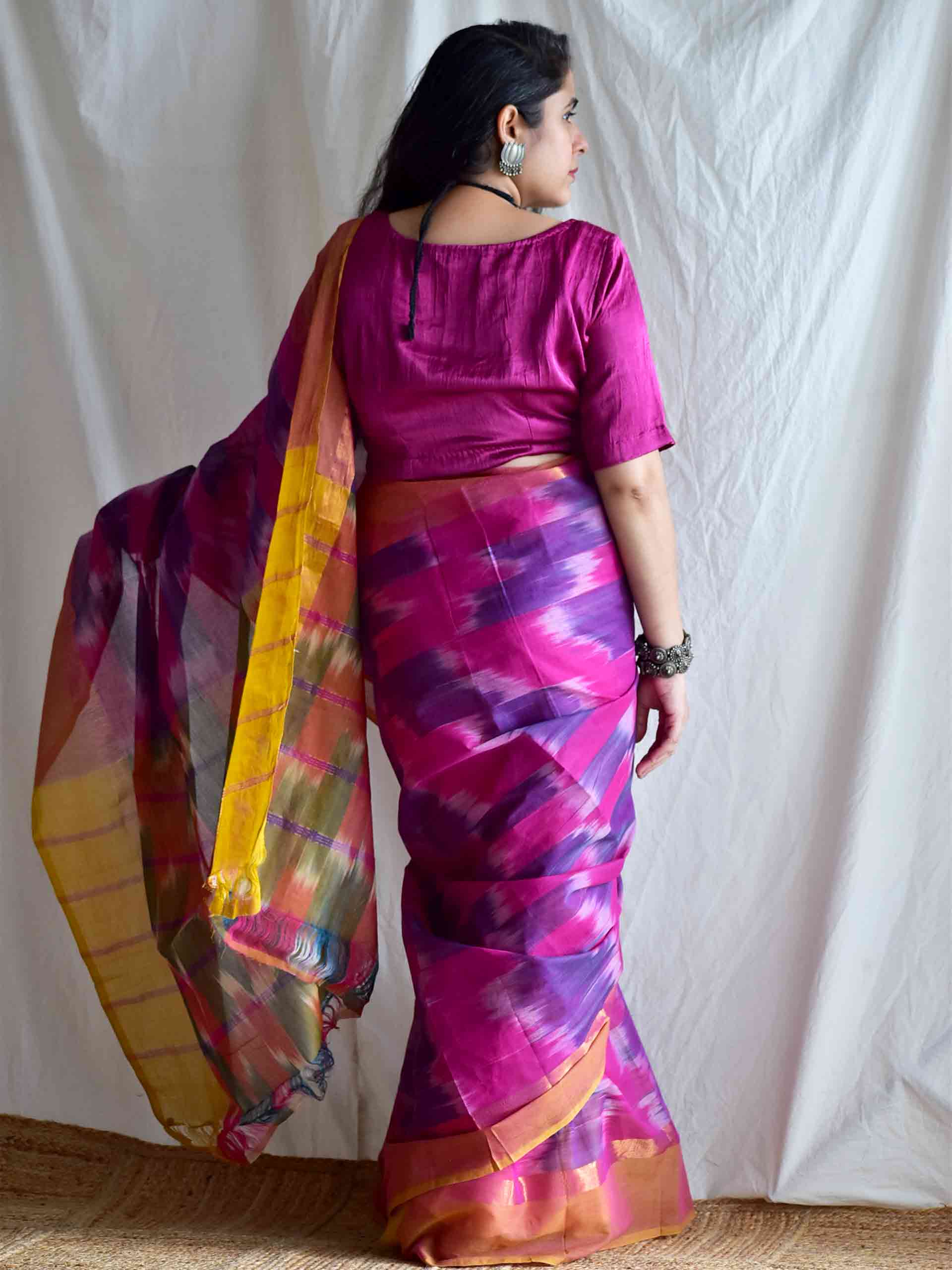 Rehbara - Ikat saree