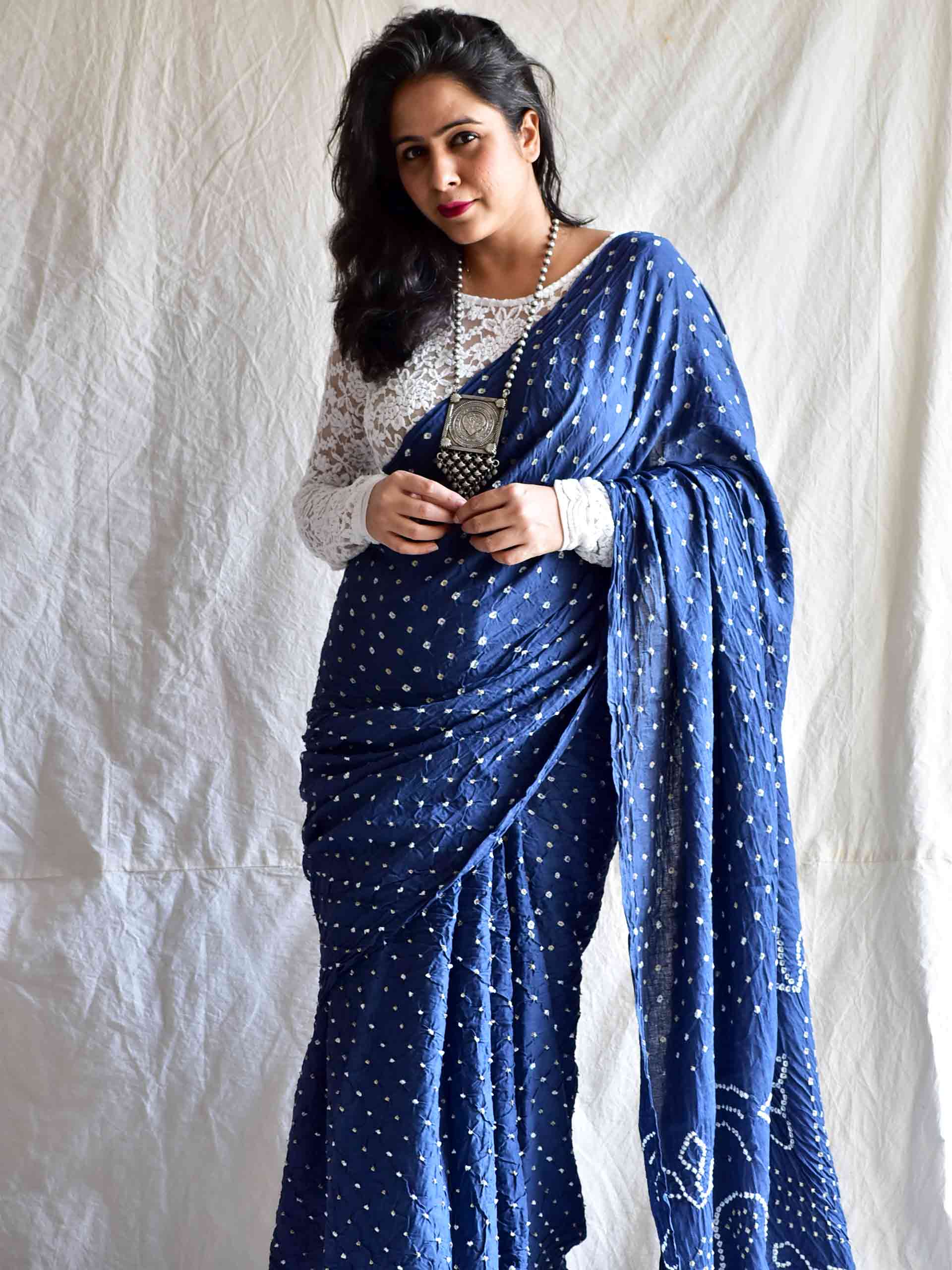 Bandhej Saree