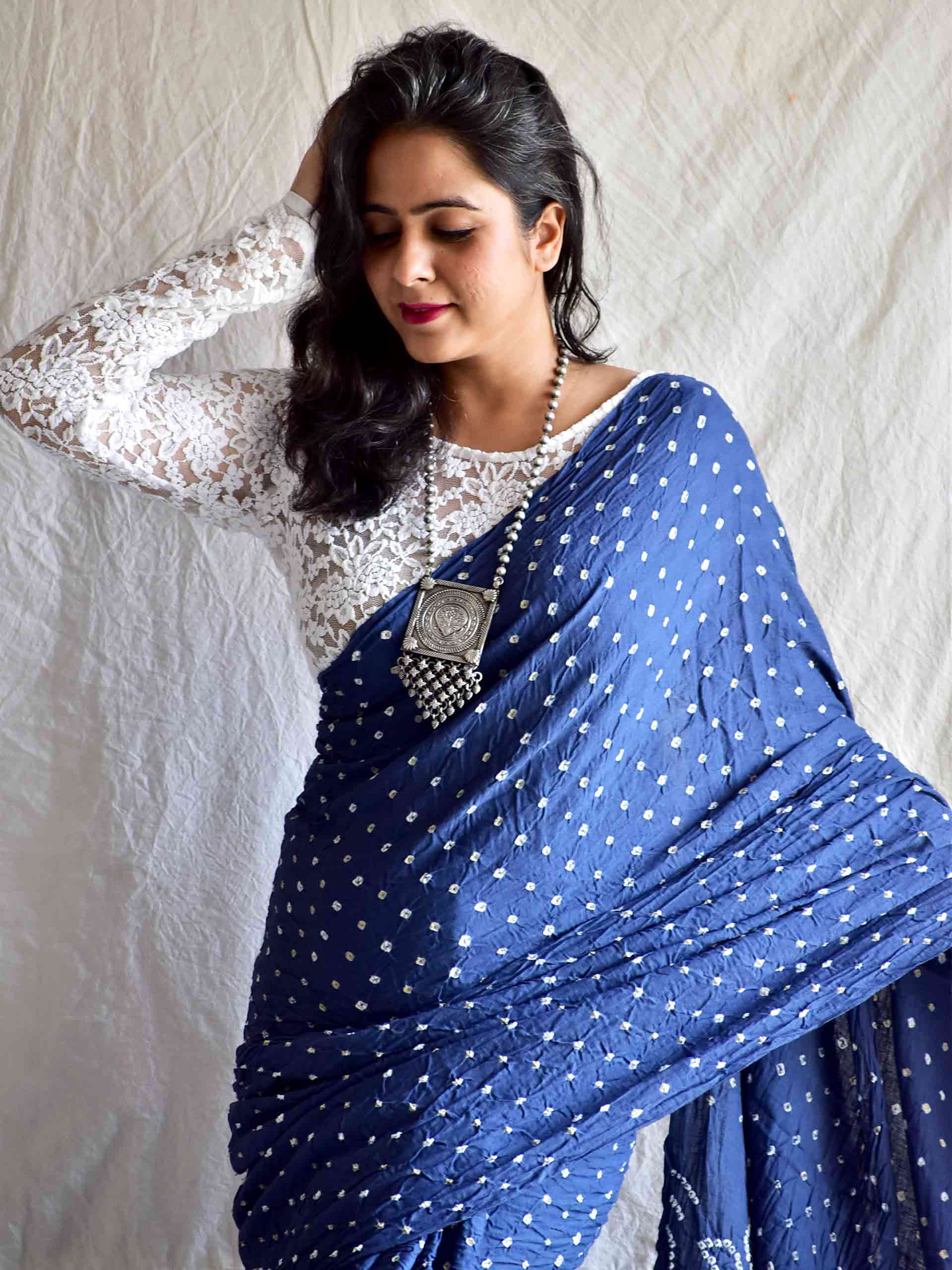 Bandhej Saree