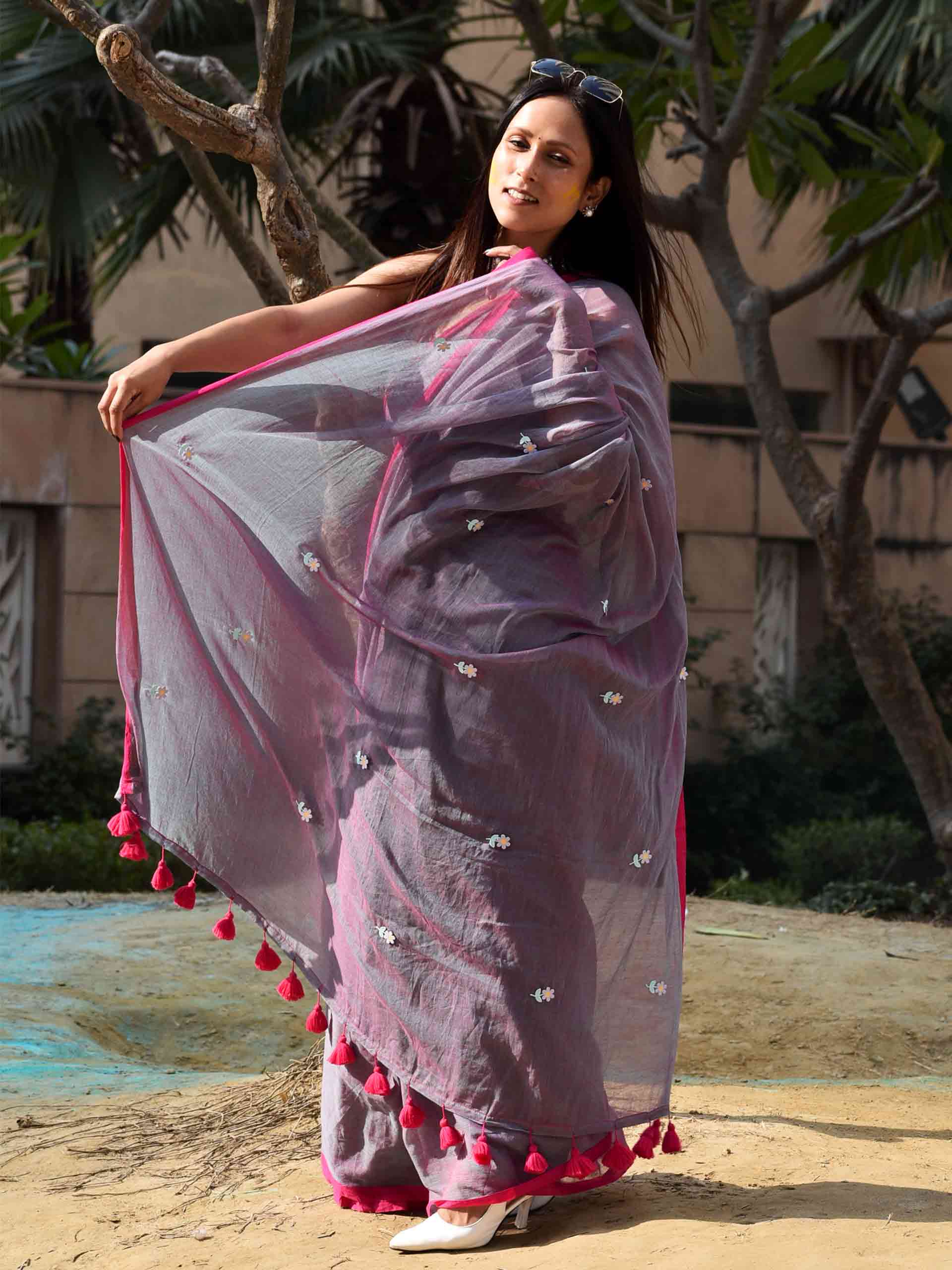 Antara - mul cotton saree