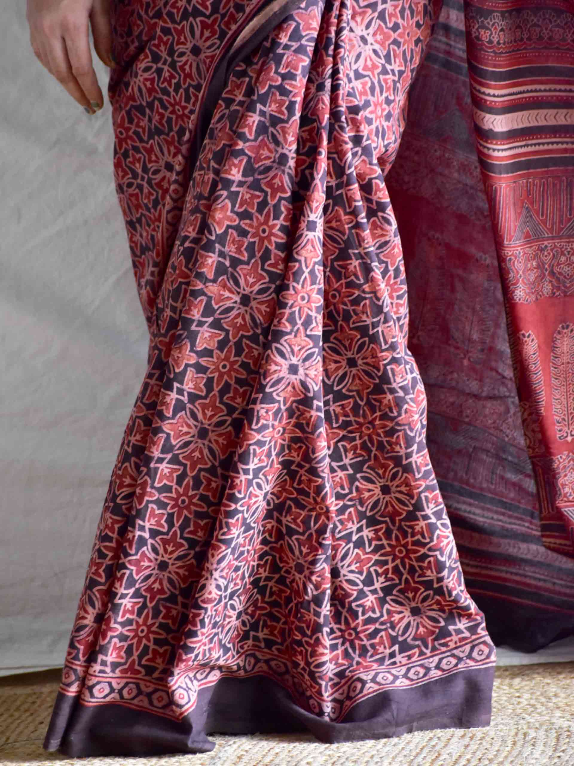 Bhavya Dabu mul cotton saree