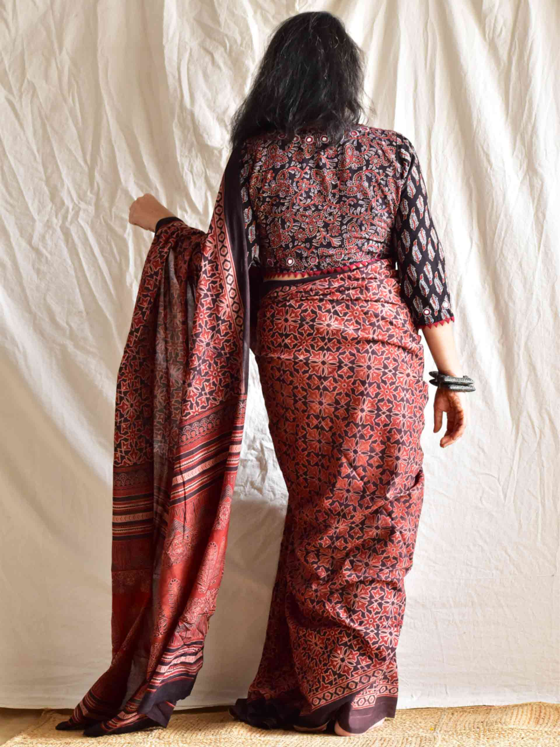 Bhavya Dabu mul cotton saree