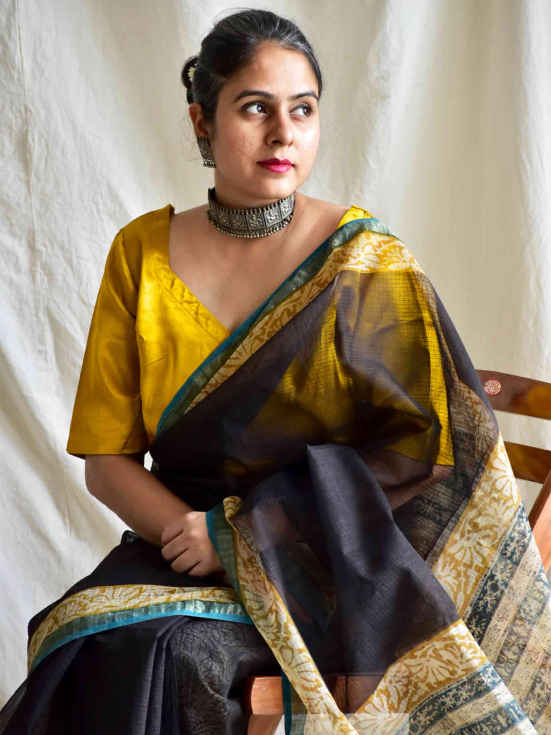 Heeriye - Dabu Kota Doria Saree