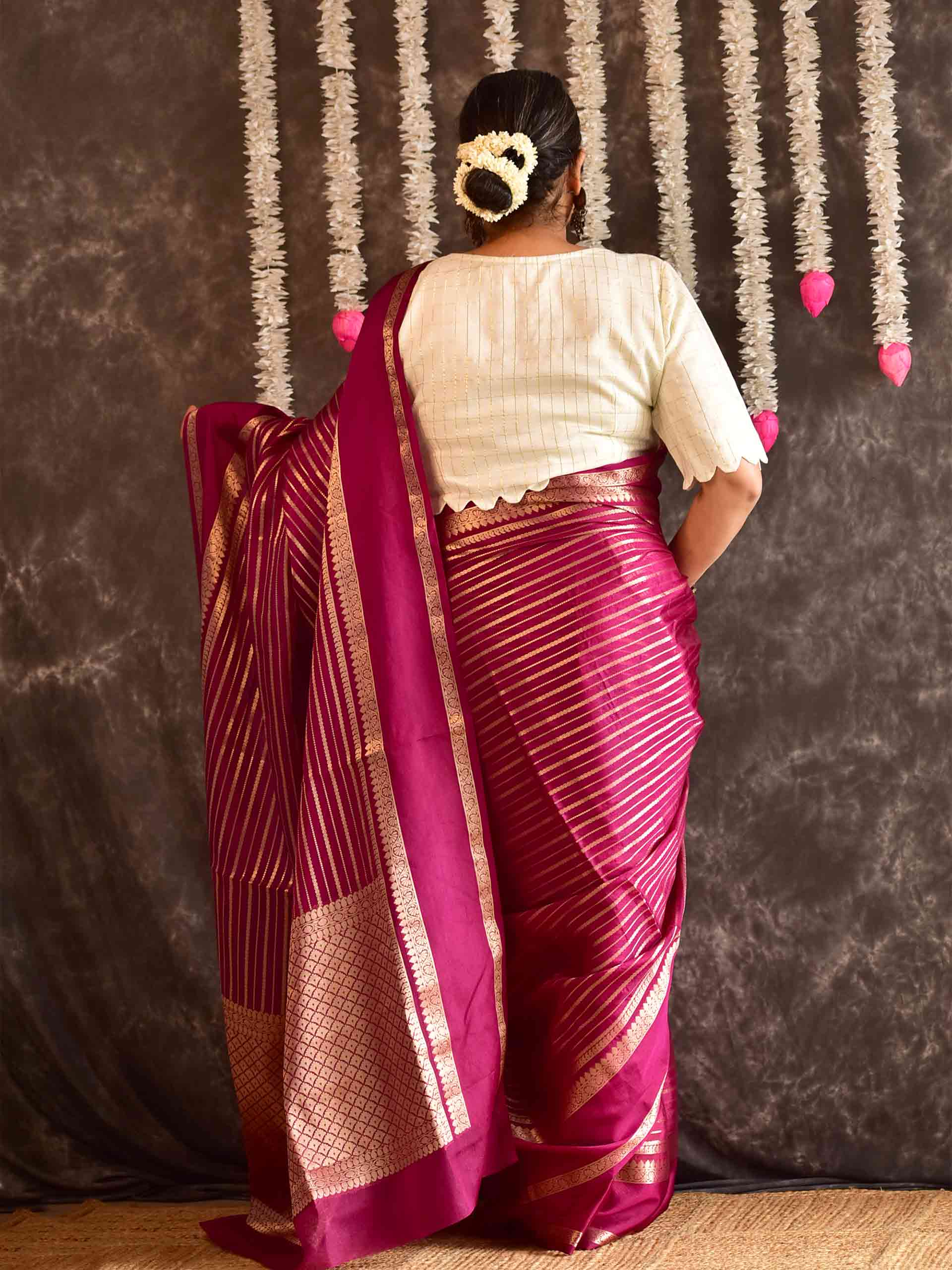 Sajni - Chanderi silk saree