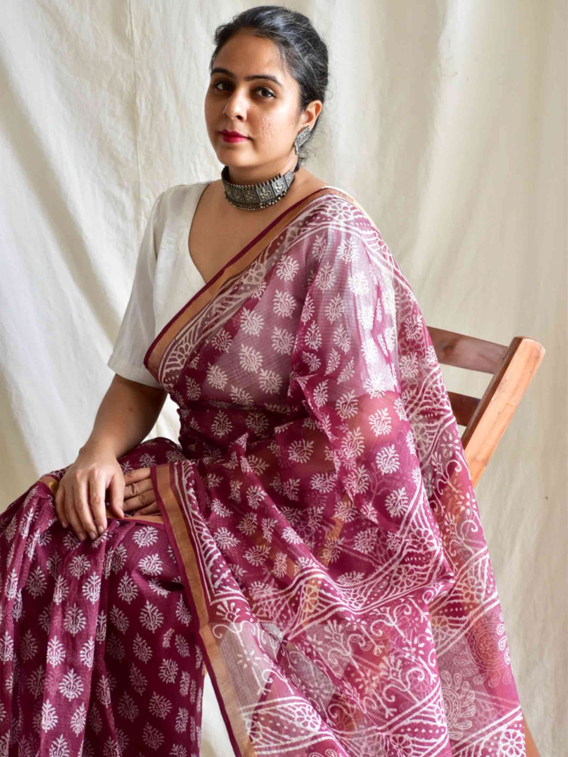 Khatti meethi - Dabu Kota Doria Saree