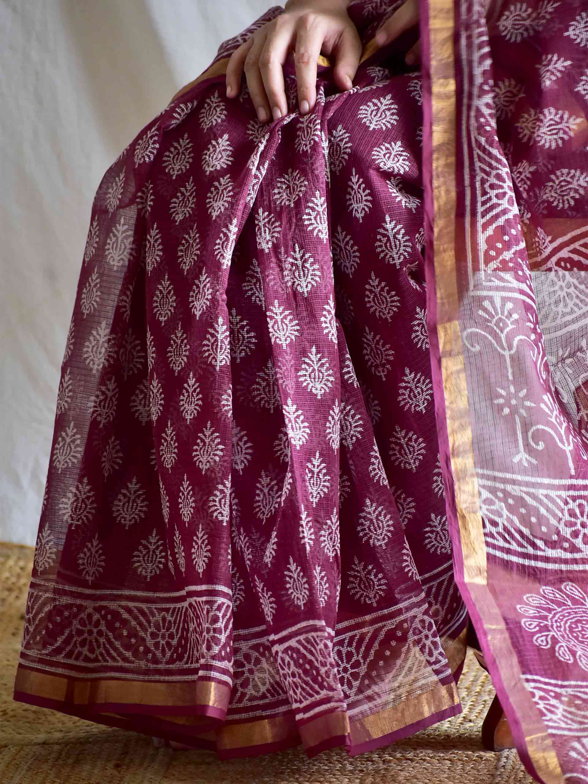 Khatti meethi - Dabu Kota Doria Saree