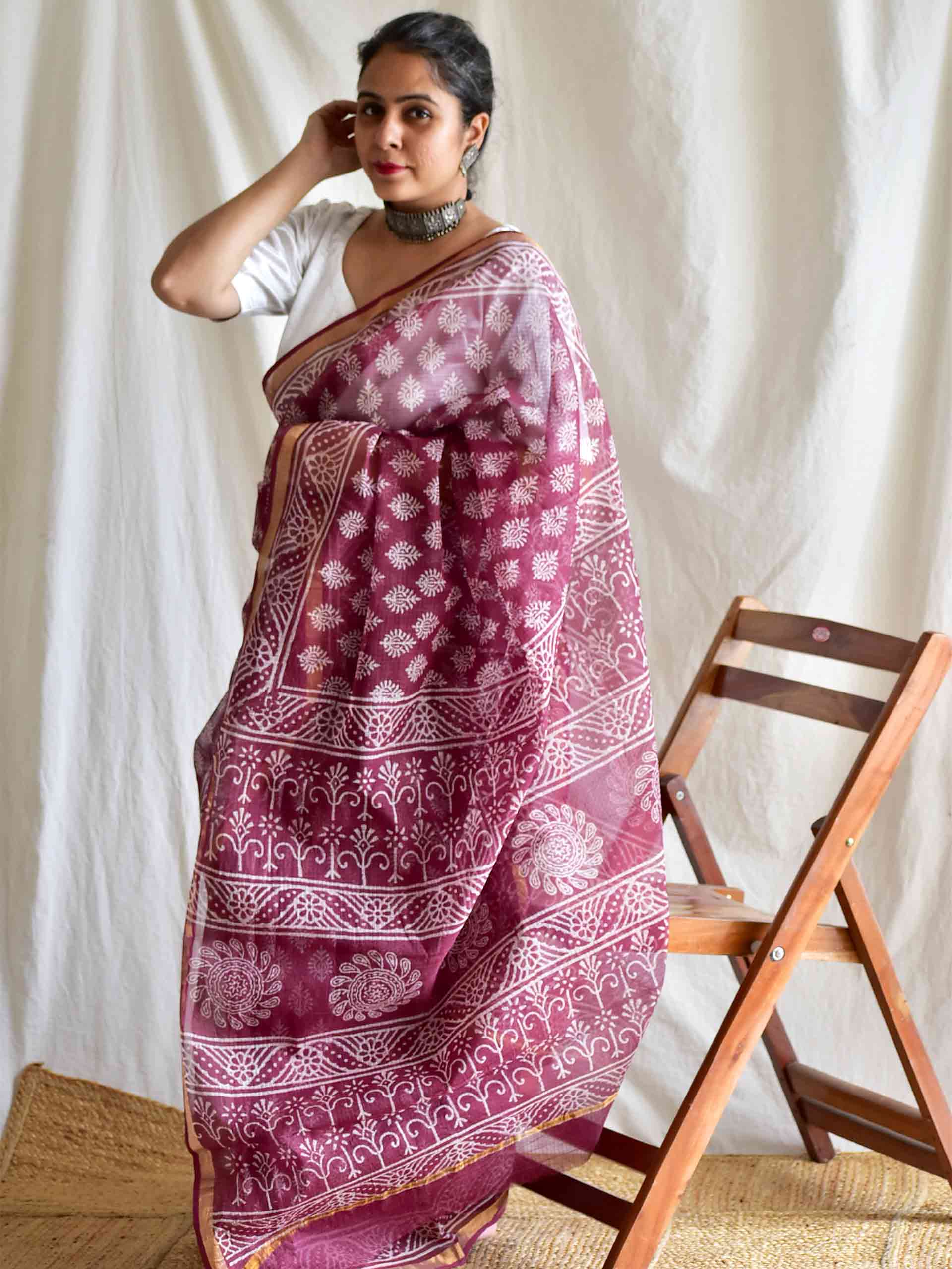 Khatti meethi - Dabu Kota Doria Saree