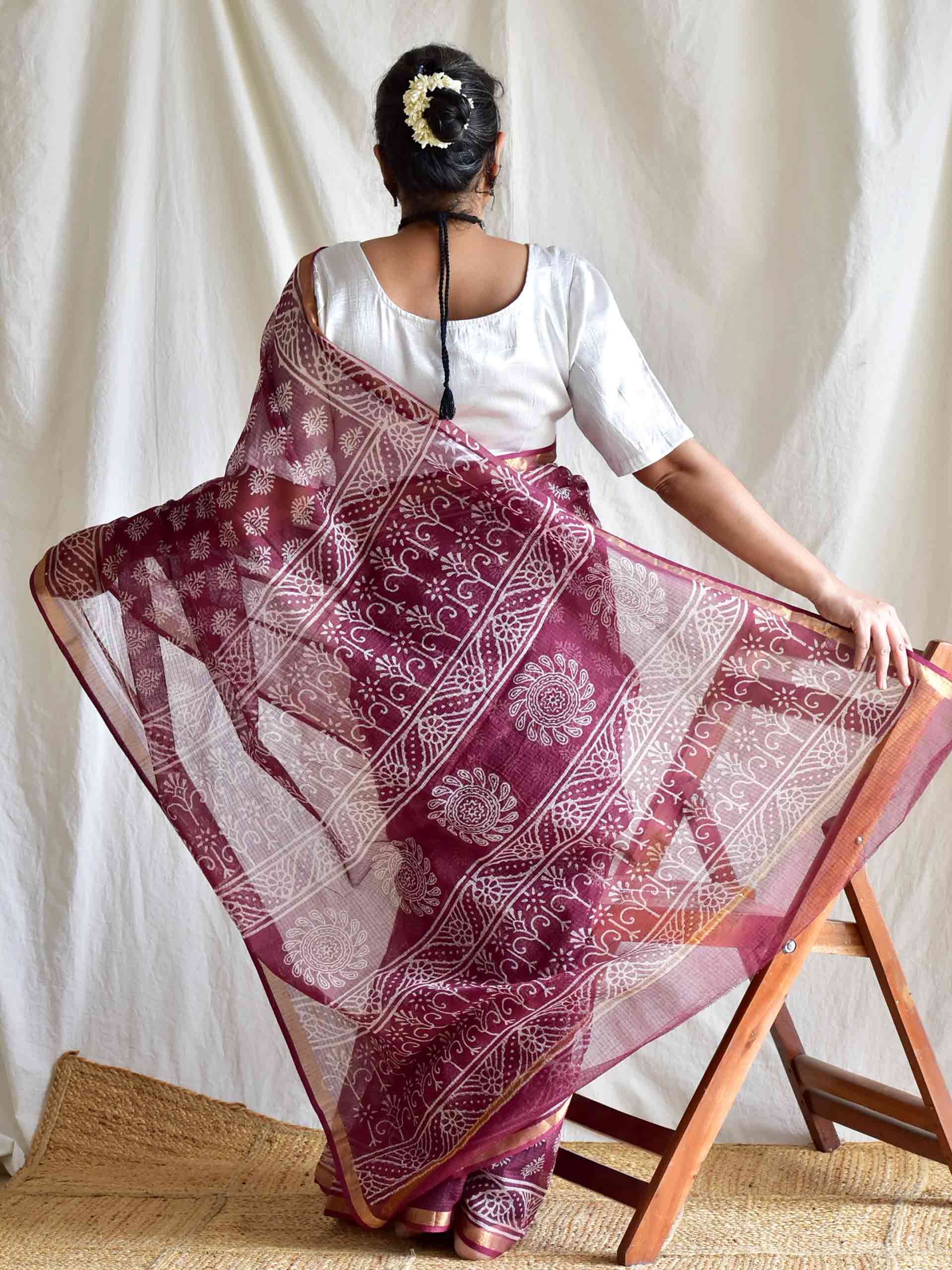 Khatti meethi - Dabu Kota Doria Saree