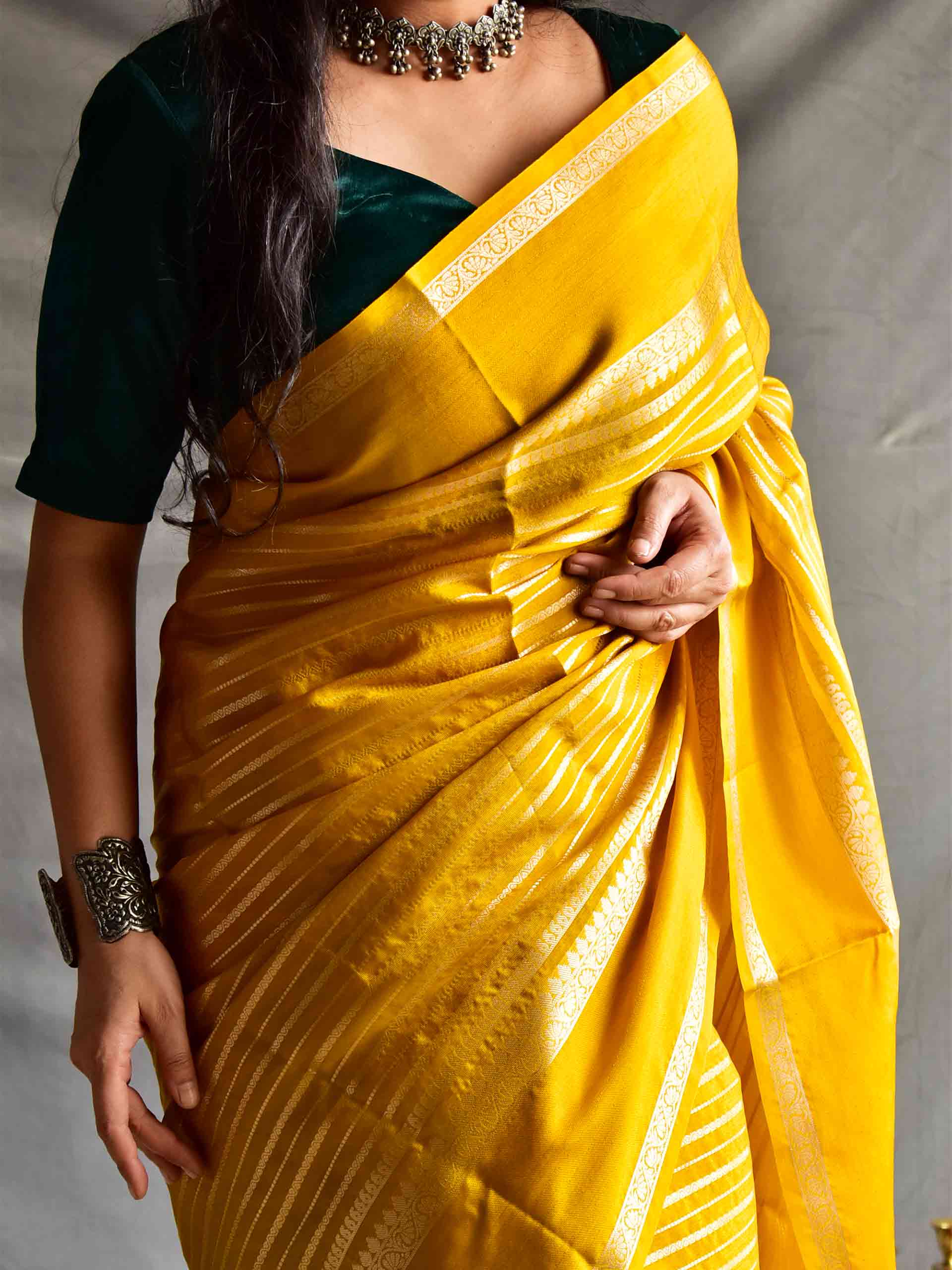 UD044 - Kasturii Chanderi saree