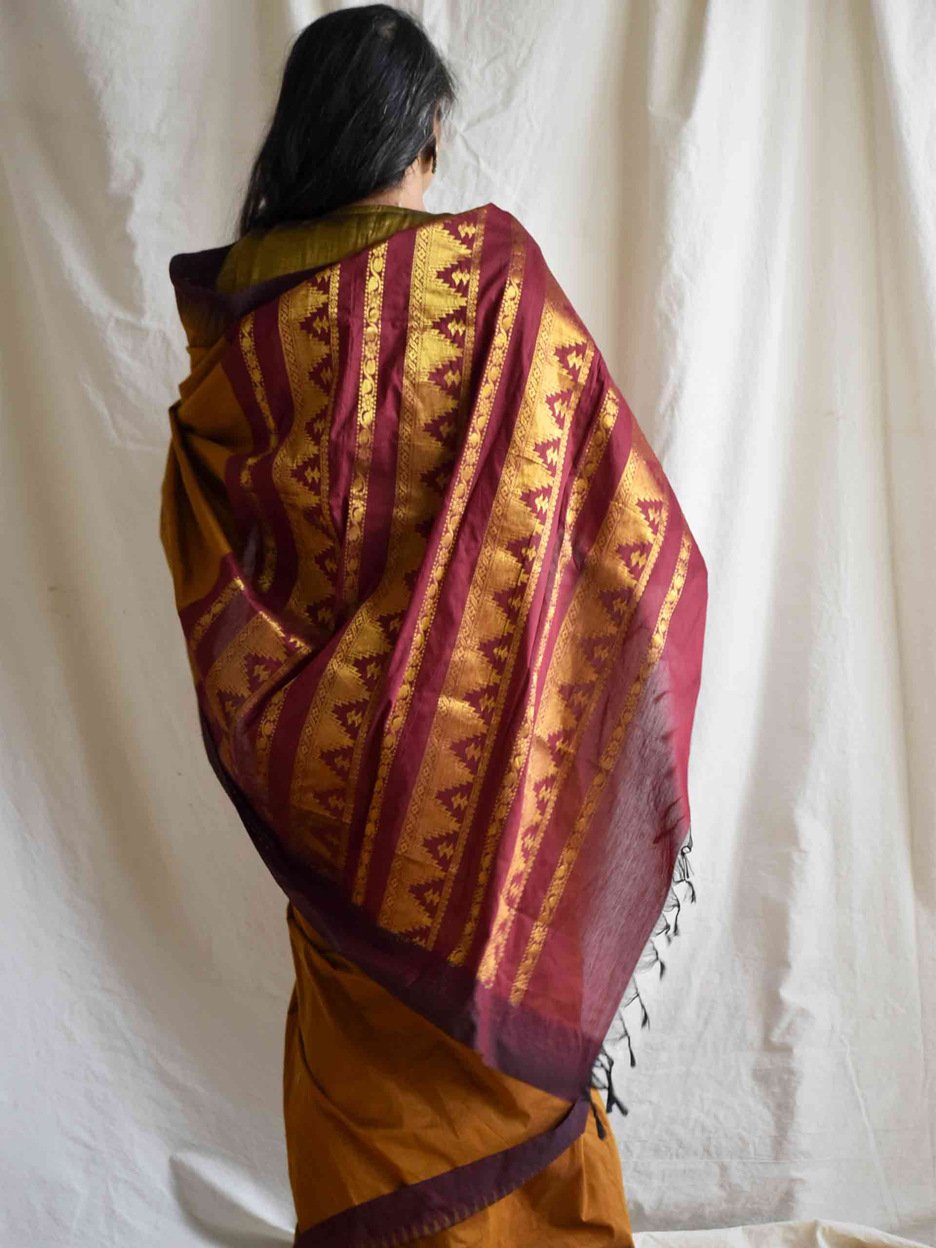 Sunehri - cotton saree