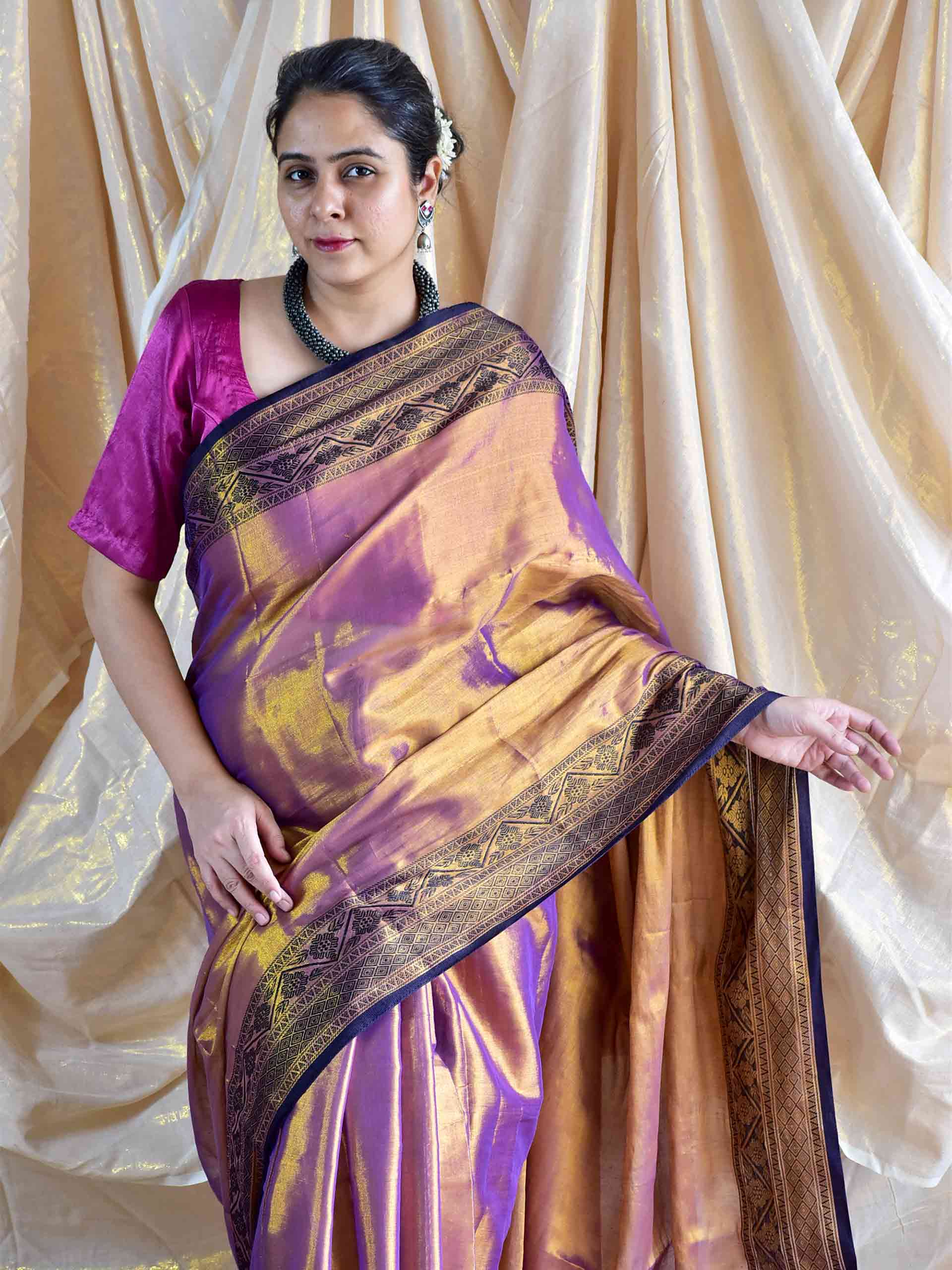 Gheraiyan - Tissue Saree
