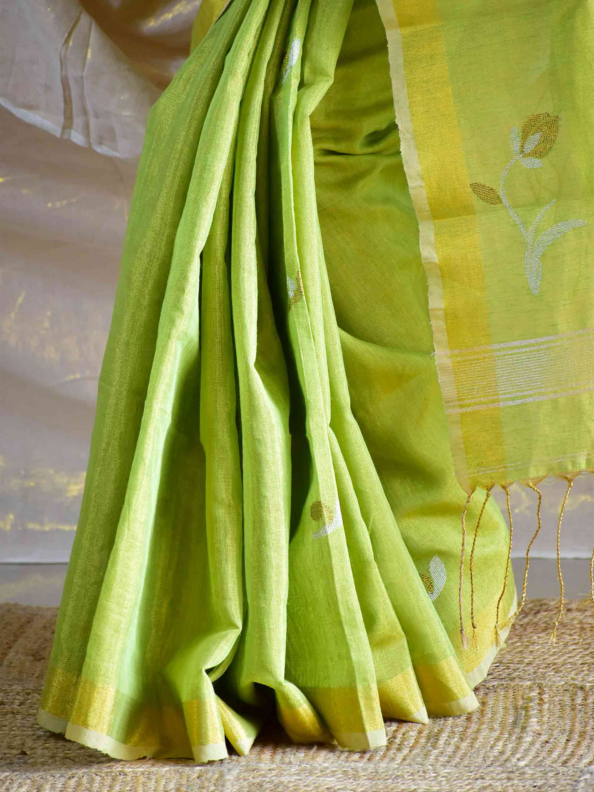 Melony - Linen Tissue Saree