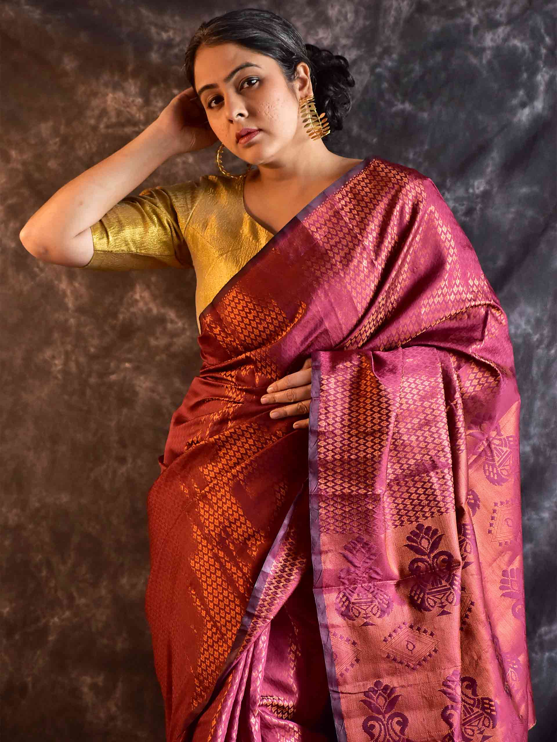 Raagini- silk Brocade saree