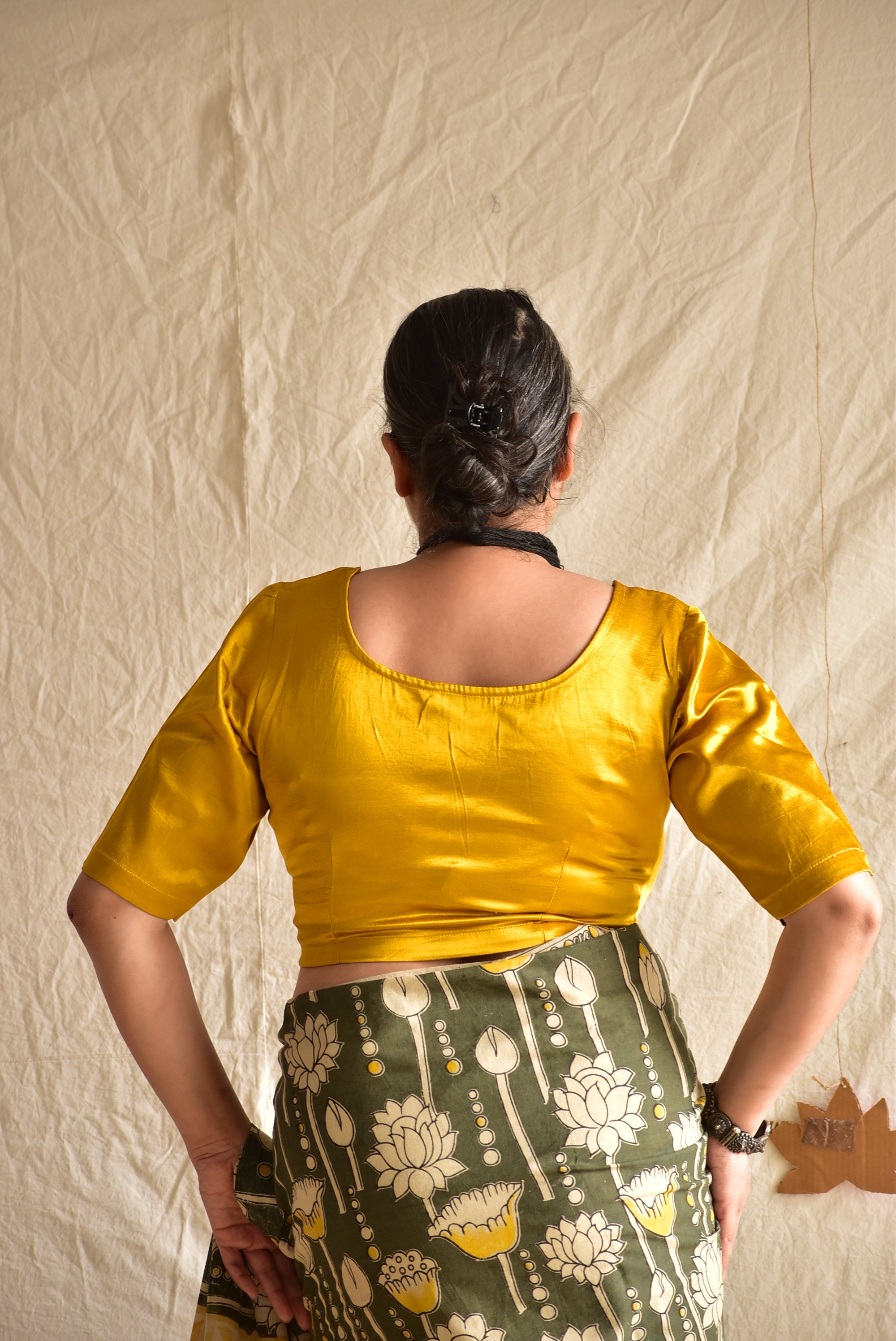 Raunak - Mashru silk blouse
